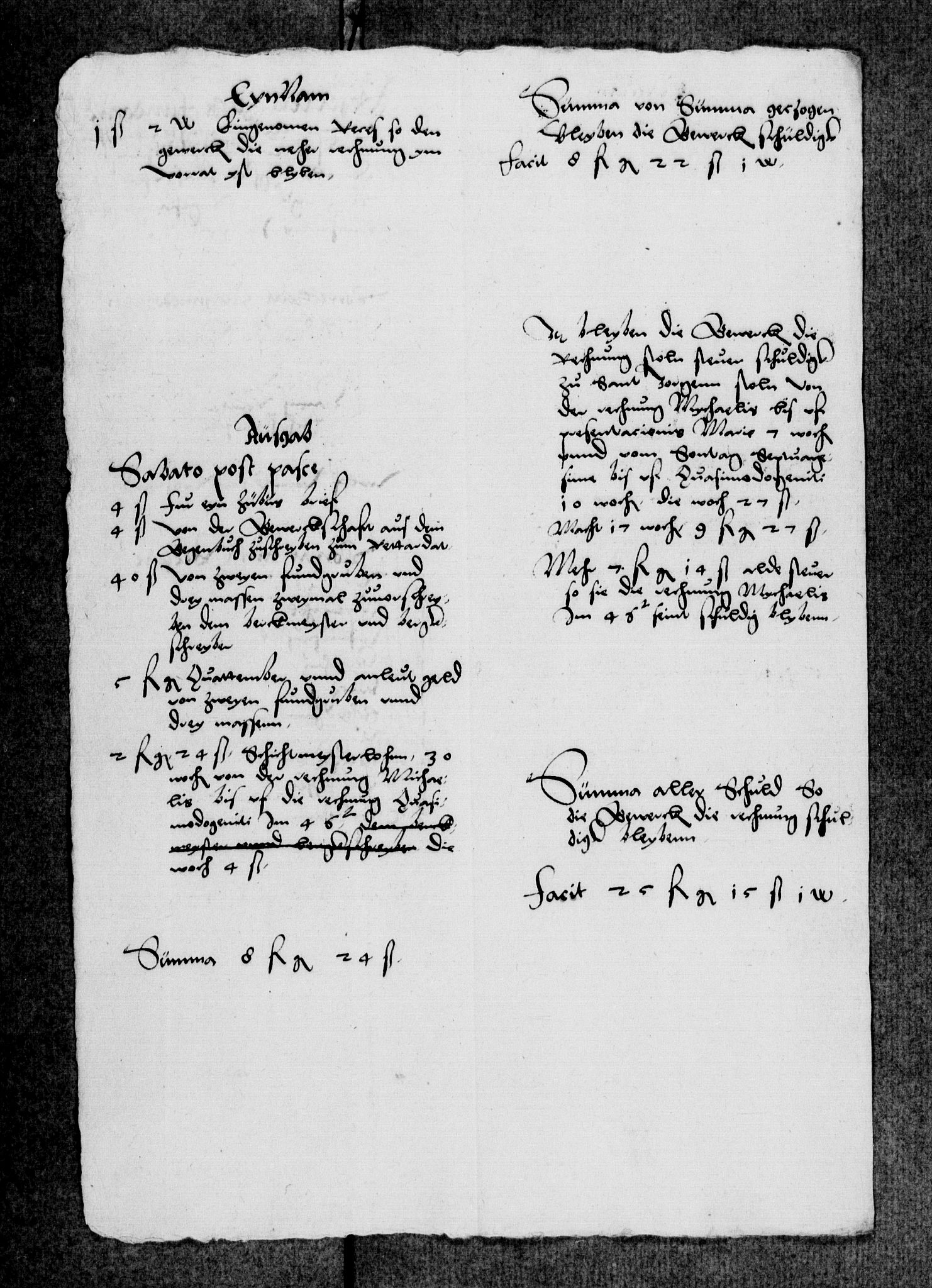 Tyske Kansellis innenrikske avdeling, AV/RA-EA-5864/E/L0003: 4  Bergverkssaker, 1545-1546, p. 282
