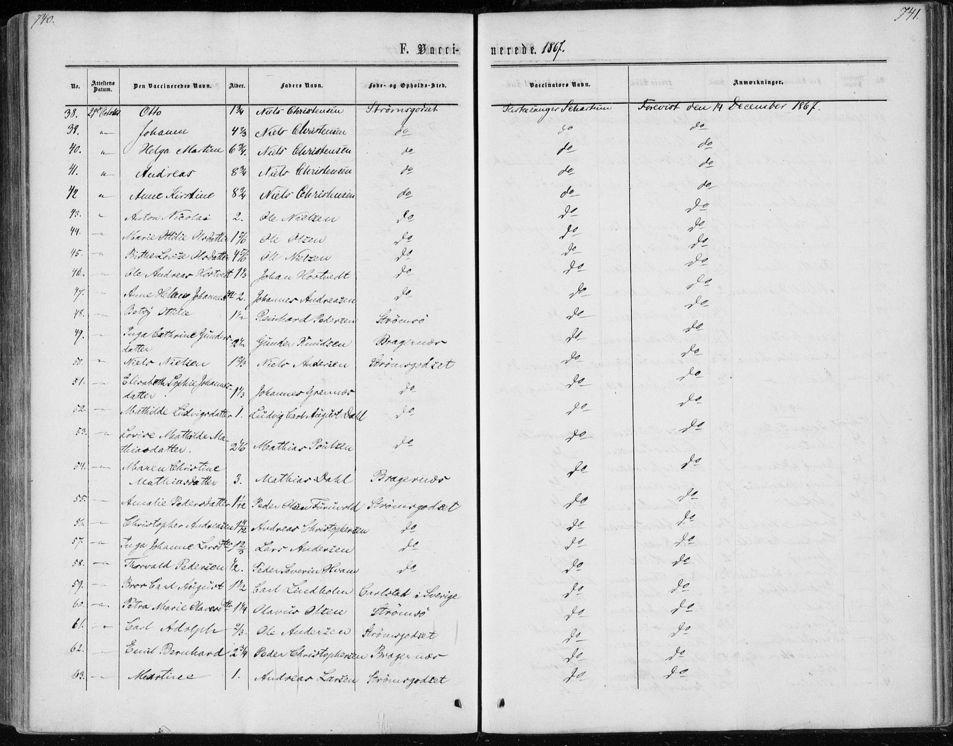 Skoger kirkebøker, AV/SAKO-A-59/F/Fa/L0004: Parish register (official) no. I 4, 1862-1872, p. 740-741