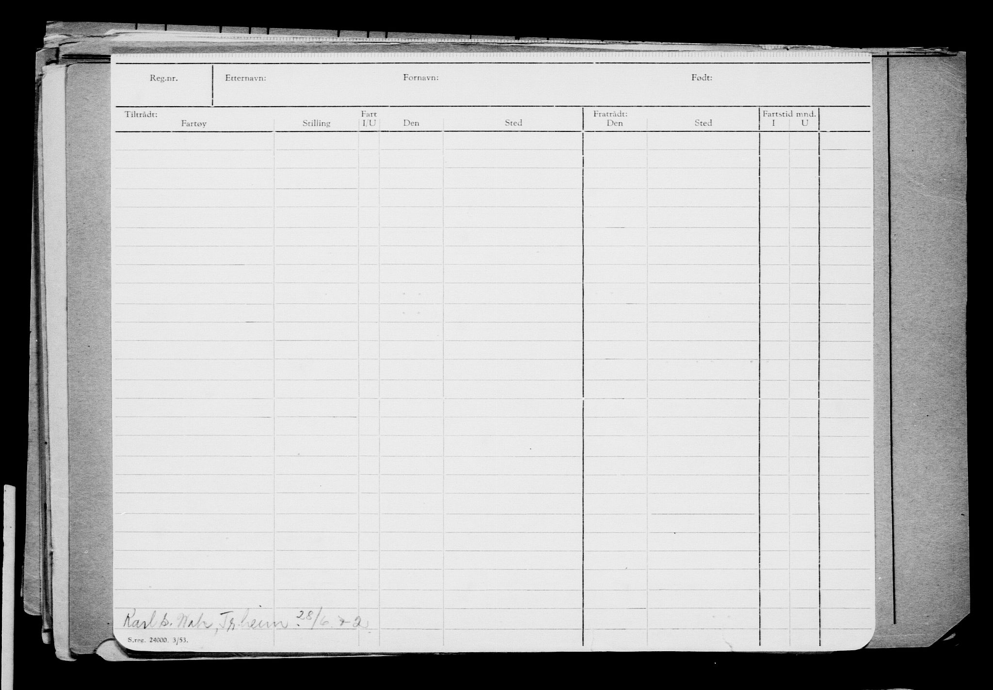 Direktoratet for sjømenn, AV/RA-S-3545/G/Gb/L0110: Hovedkort, 1913, p. 117