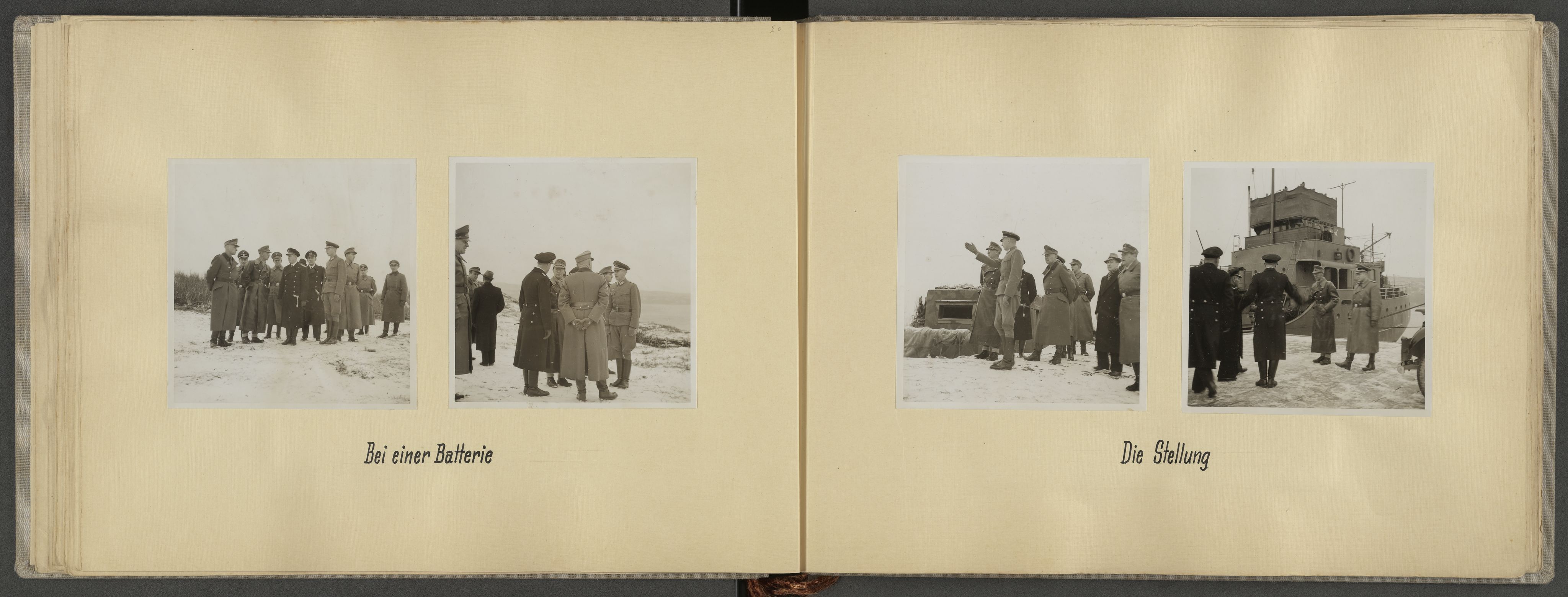 Tyske arkiver, Reichskommissariat, AV/RA-RAFA-2174/E/Ei/L0001: Reise des Reichskommissars nach Nord-Norwegen und Lappland vom 12. bis 23. Oktober 1942 , 1942