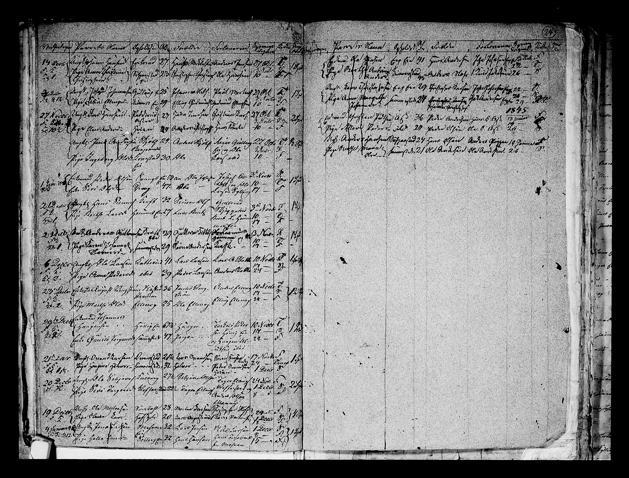 Lier kirkebøker, AV/SAKO-A-230/G/Ga/L0002: Parish register (copy) no. I 2, 1841-1862, p. 24