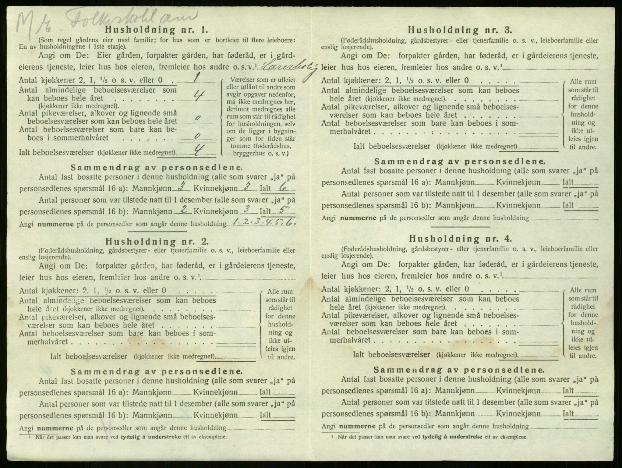 SAKO, 1920 census for Nøtterøy, 1920, p. 1051