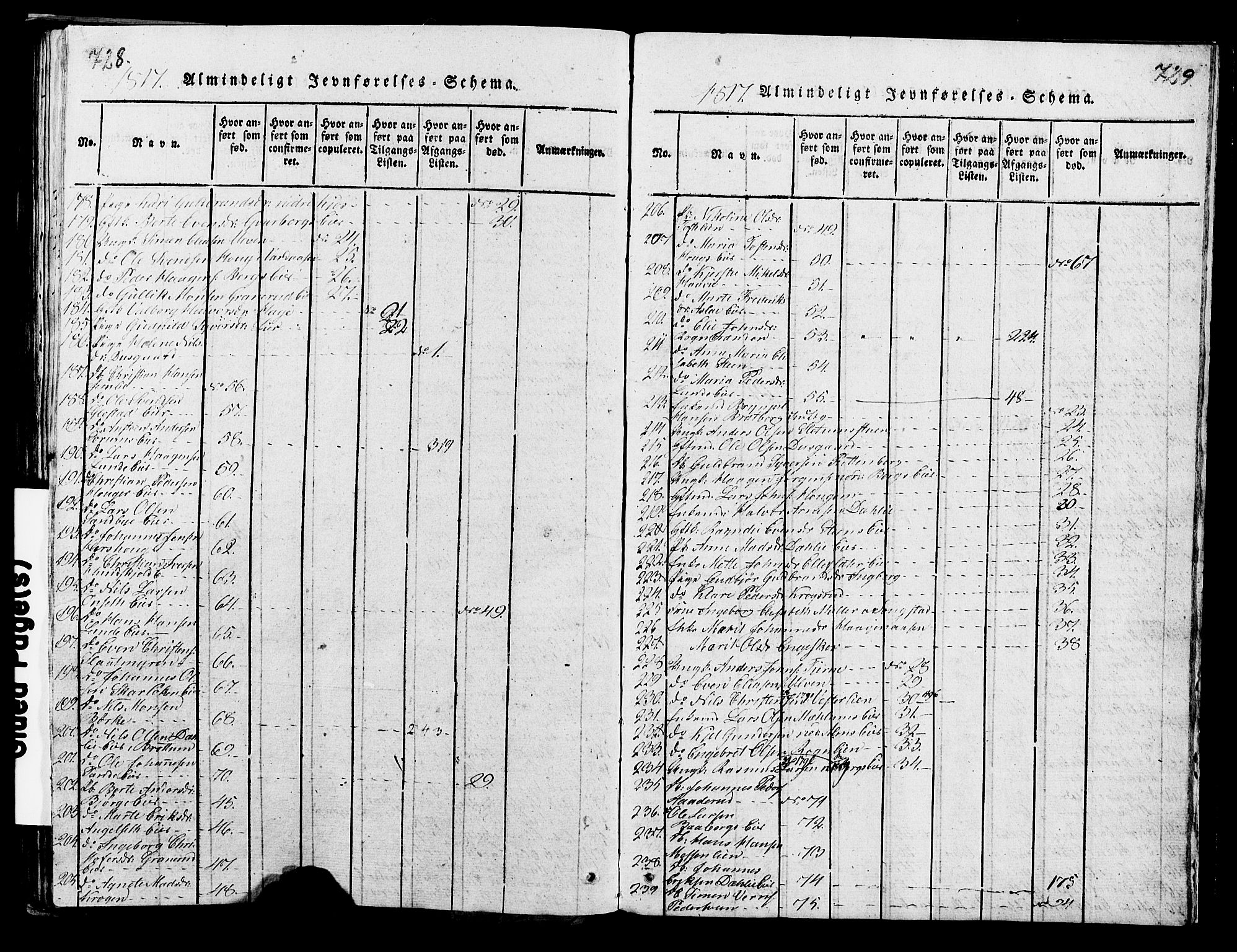 Ringsaker prestekontor, AV/SAH-PREST-014/K/Ka/L0005: Parish register (official) no. 5, 1814-1826, p. 728-729