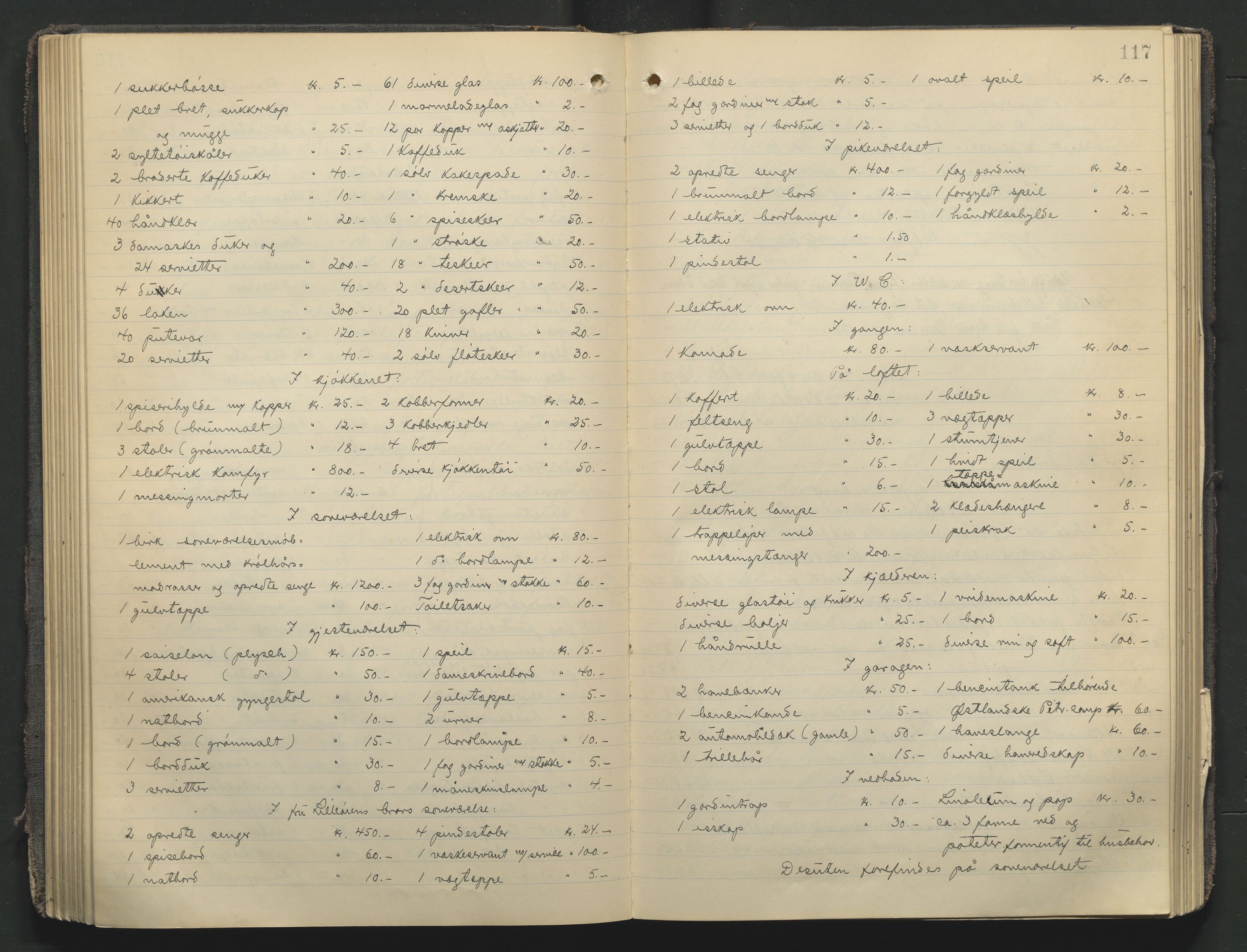 Sør-Gudbrandsdal tingrett, AV/SAH-TING-004/J/Ja/Jaf/L0002: Skifteregistrerings- og forhandlingsprotokoll - Lillehammer by, 1914-1925, p. 117