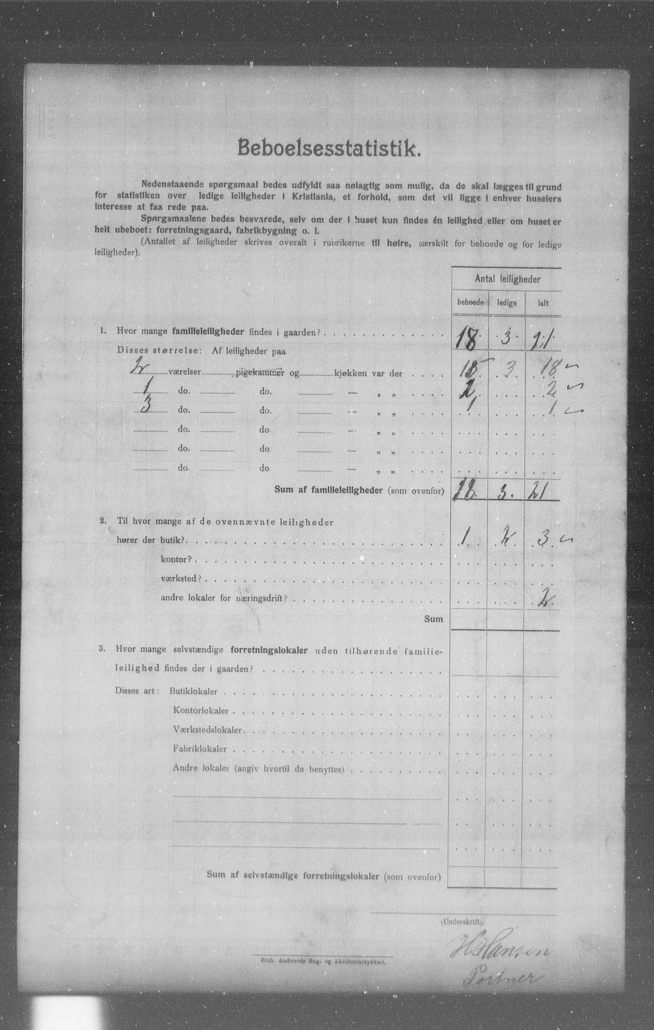 OBA, Municipal Census 1904 for Kristiania, 1904, p. 4417
