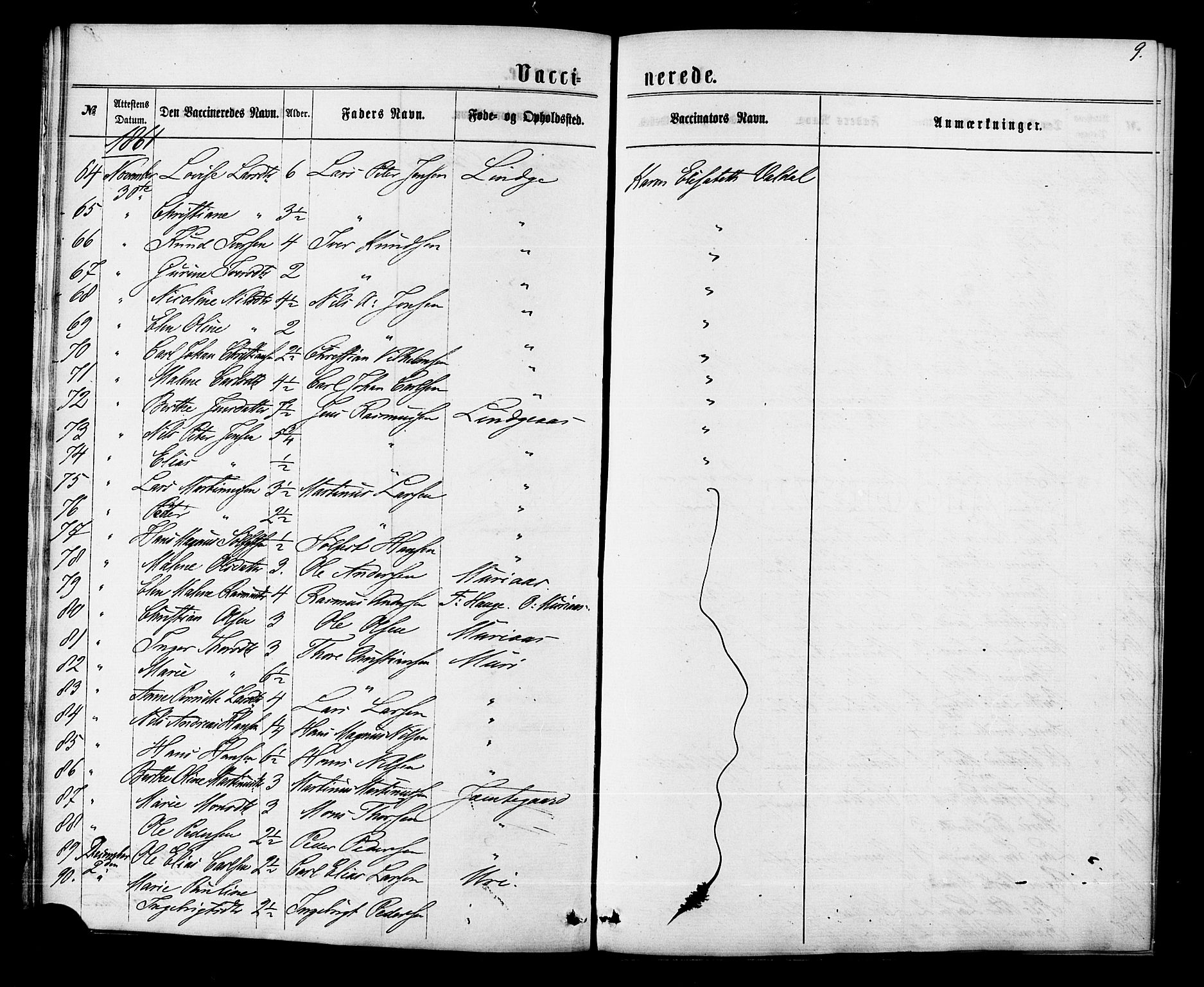 Ministerialprotokoller, klokkerbøker og fødselsregistre - Møre og Romsdal, AV/SAT-A-1454/519/L0253: Parish register (official) no. 519A12, 1860-1883, p. 9