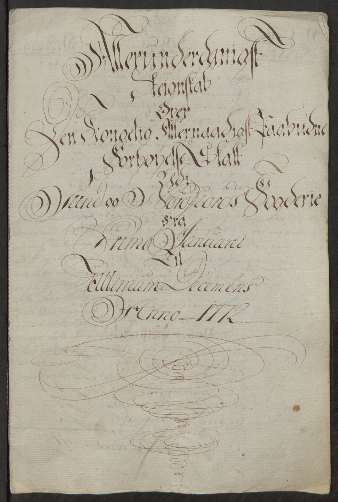 Rentekammeret inntil 1814, Reviderte regnskaper, Fogderegnskap, RA/EA-4092/R53/L3551: Ekstraskatten Sunn- og Nordfjord, 1772, p. 23