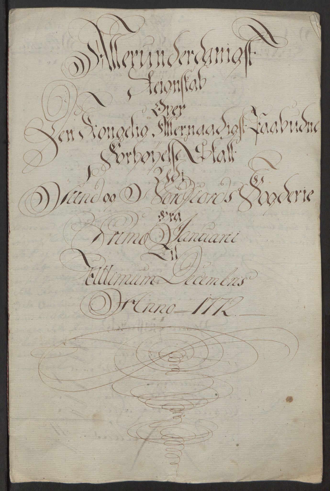 Rentekammeret inntil 1814, Reviderte regnskaper, Fogderegnskap, AV/RA-EA-4092/R53/L3551: Ekstraskatten Sunn- og Nordfjord, 1772, p. 23