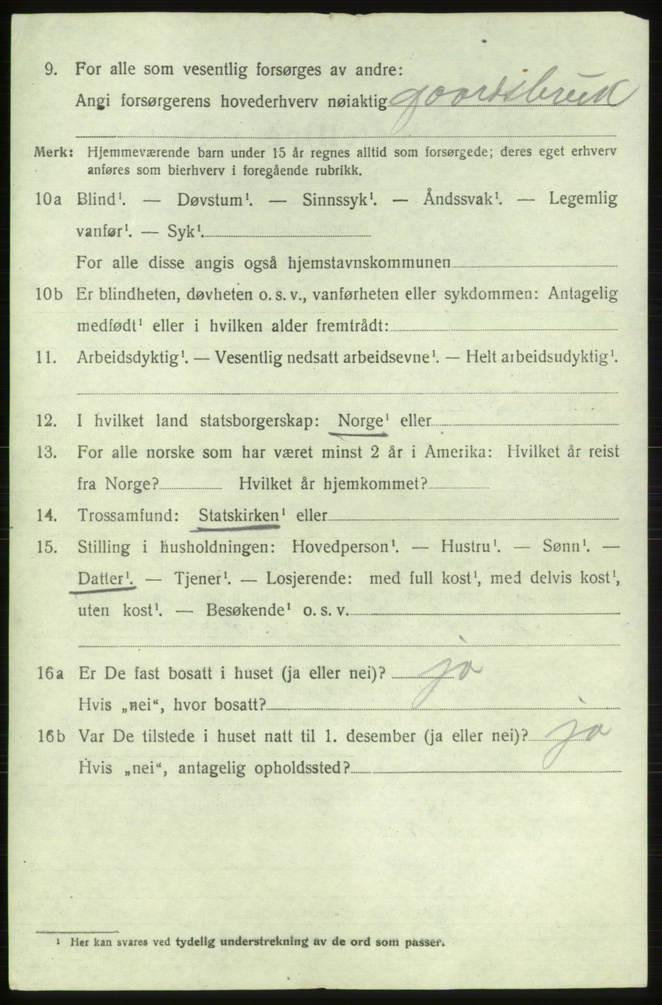 SAB, 1920 census for Etne, 1920, p. 1748