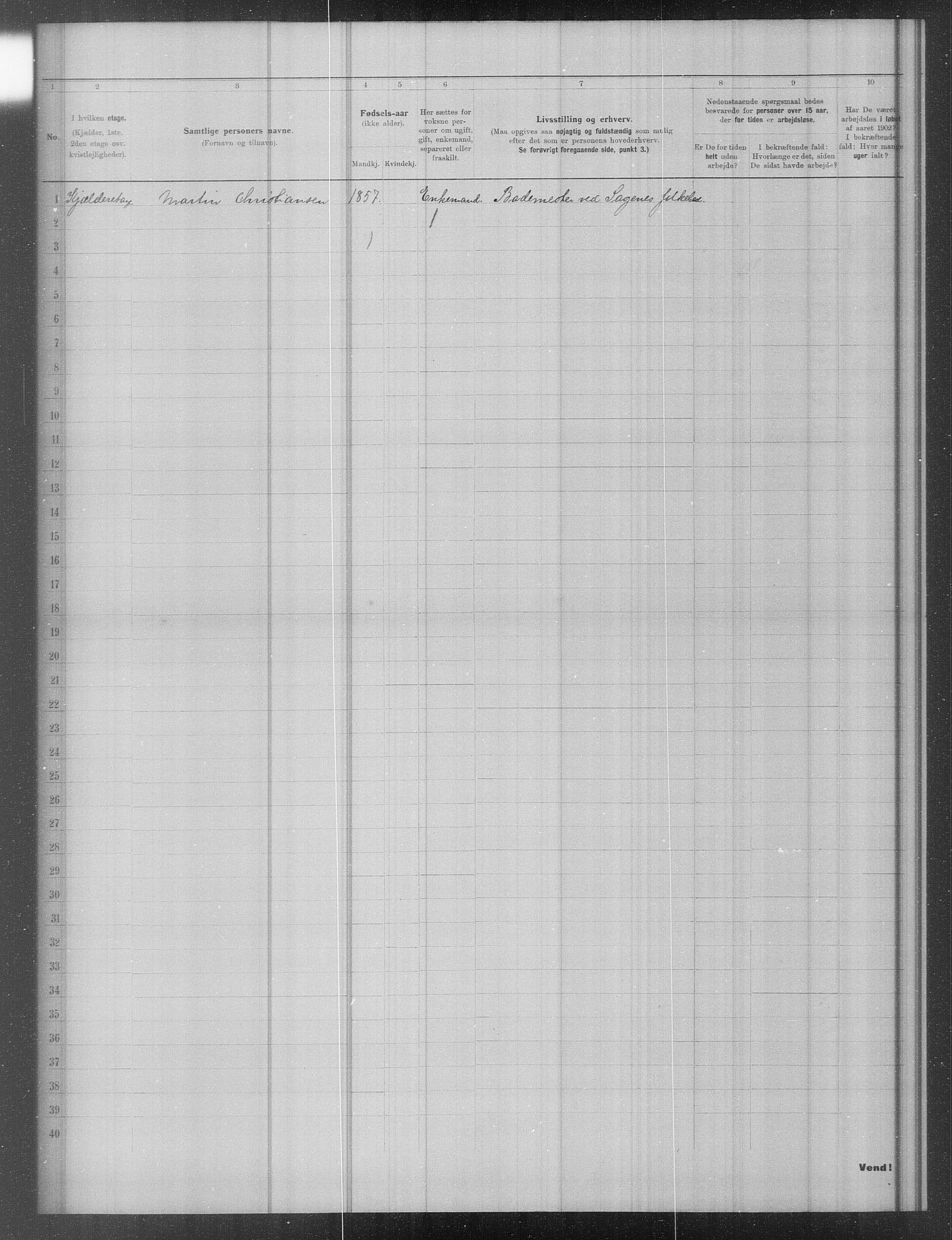 OBA, Municipal Census 1902 for Kristiania, 1902, p. 16511