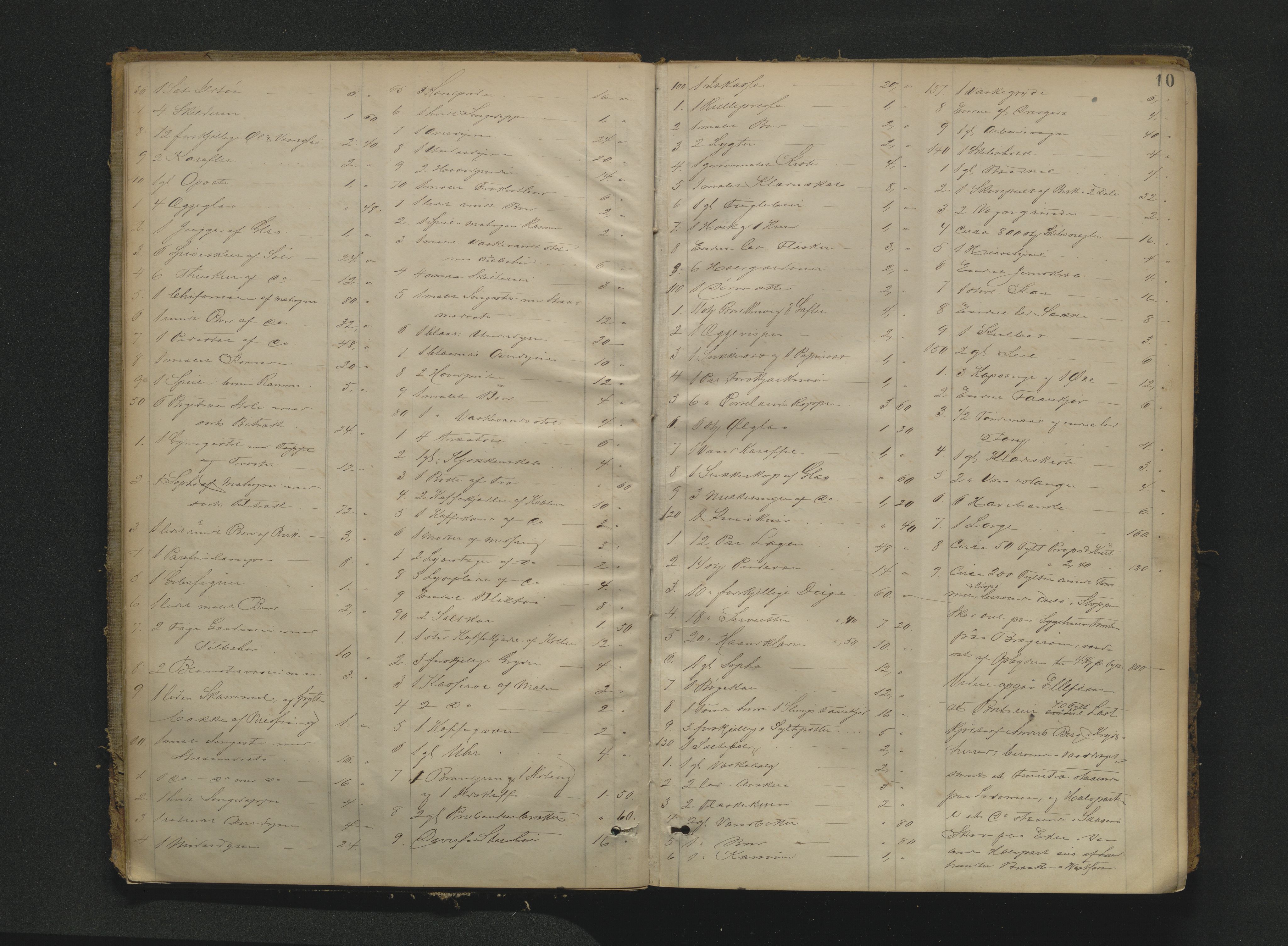 Drammen byfogd, AV/SAKO-A-222/H/Hb/Hbb/L0003: Registreringsprotokoll., 1877-1885, p. 10