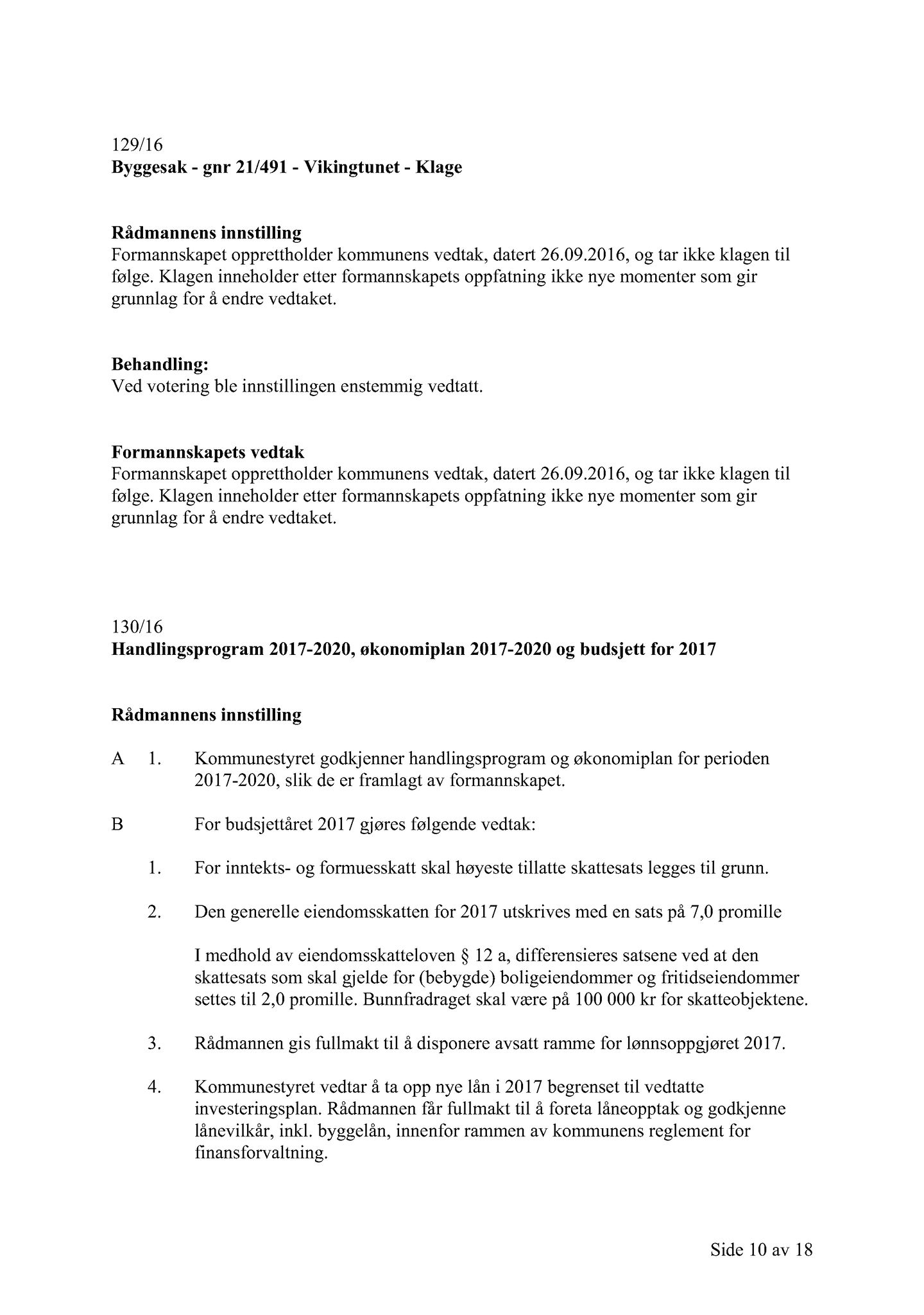 Klæbu Kommune, TRKO/KK/02-FS/L009: Formannsskapet - Møtedokumenter, 2016, p. 3660