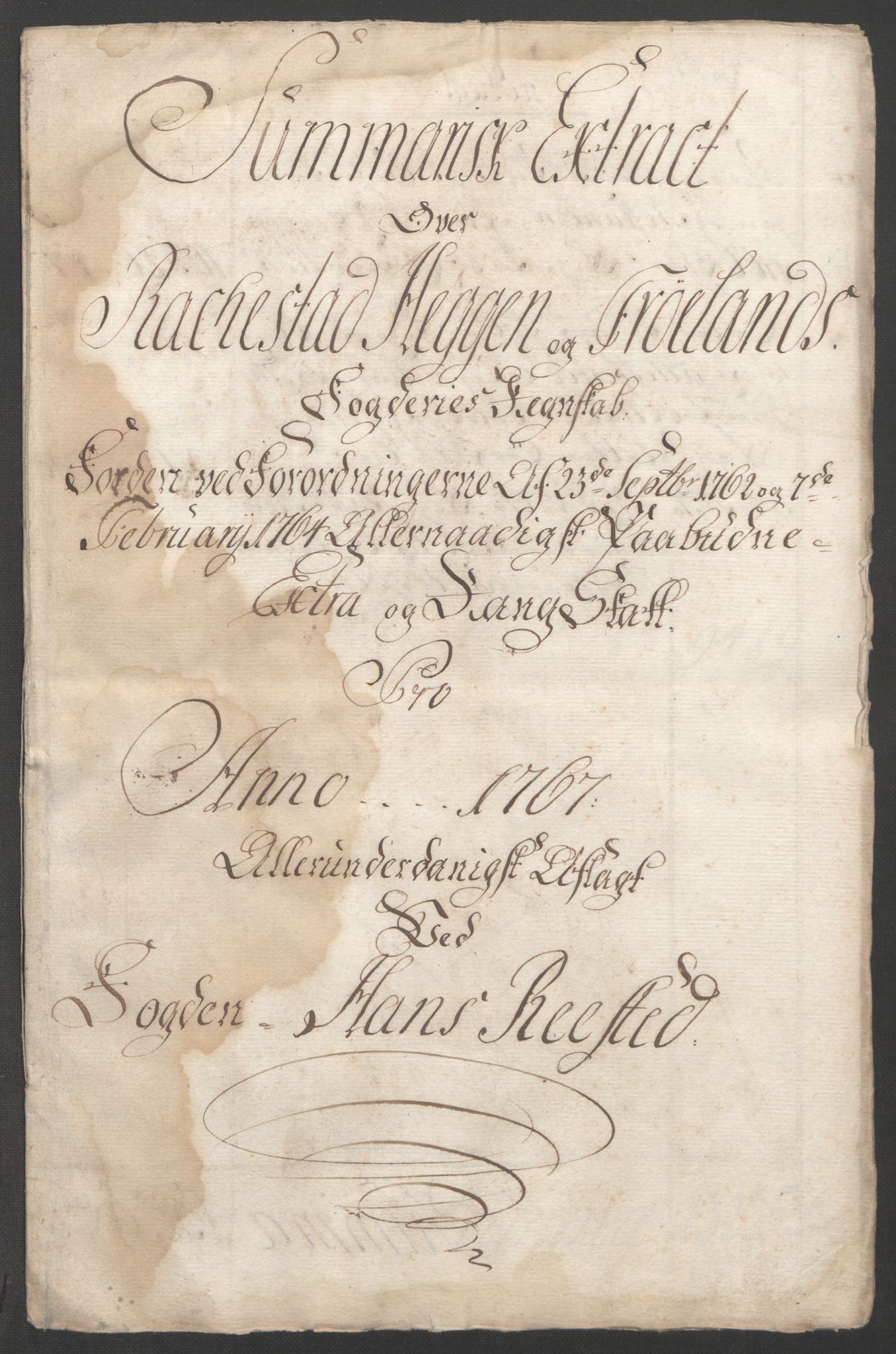 Rentekammeret inntil 1814, Reviderte regnskaper, Fogderegnskap, RA/EA-4092/R07/L0413: Ekstraskatten Rakkestad, Heggen og Frøland, 1762-1772, p. 338