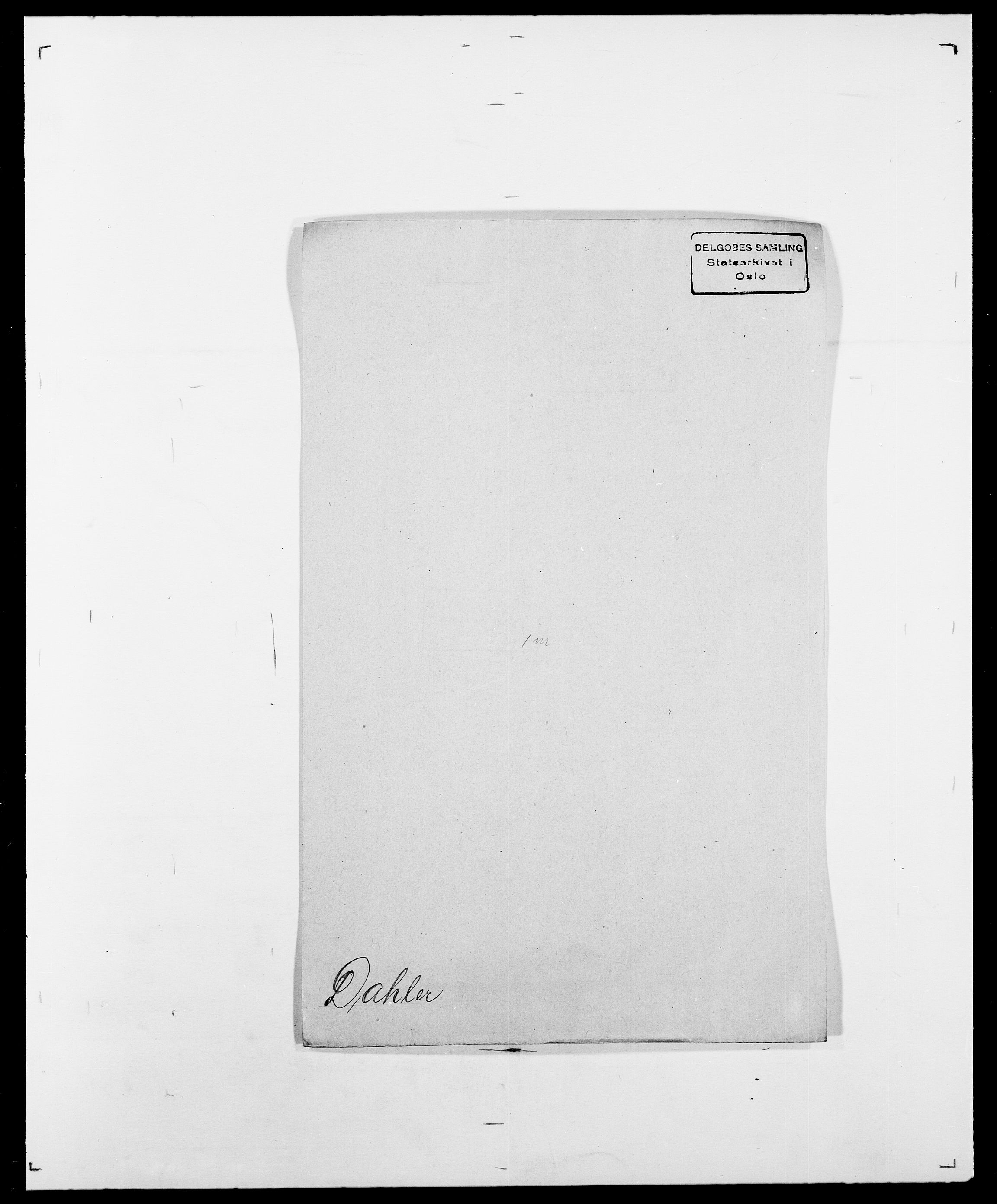 Delgobe, Charles Antoine - samling, SAO/PAO-0038/D/Da/L0009: Dahl - v. Düren, p. 203