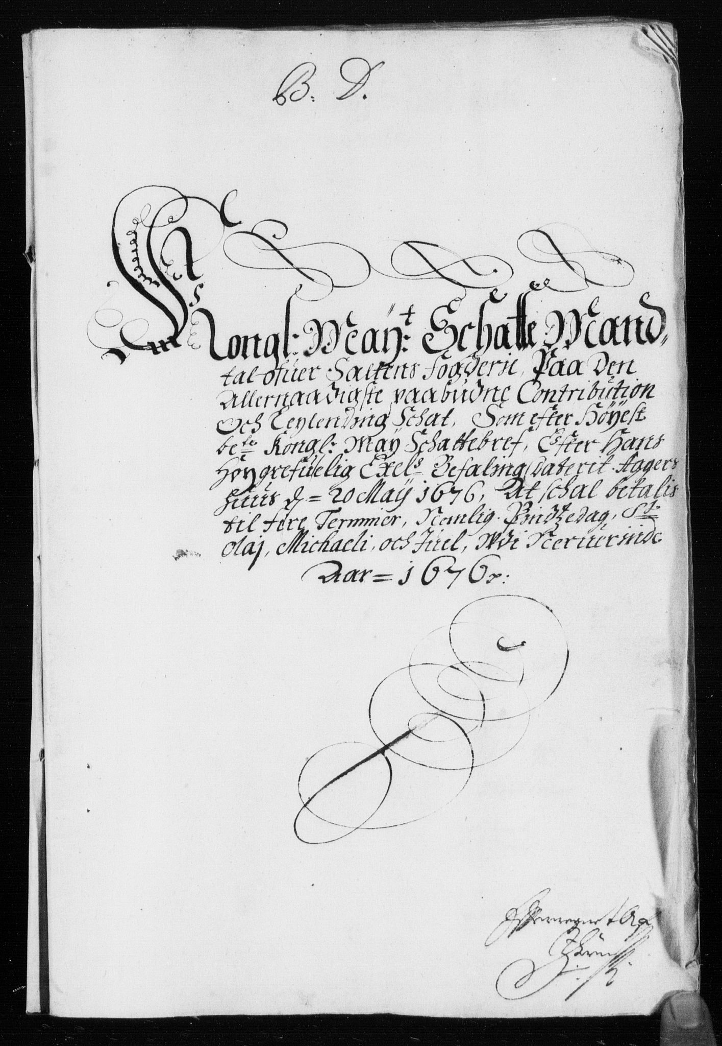 Rentekammeret inntil 1814, Reviderte regnskaper, Stiftamtstueregnskaper, Trondheim stiftamt og Nordland amt, RA/EA-6044/R/Rh/L0006: Nordland amt, 1670-1676