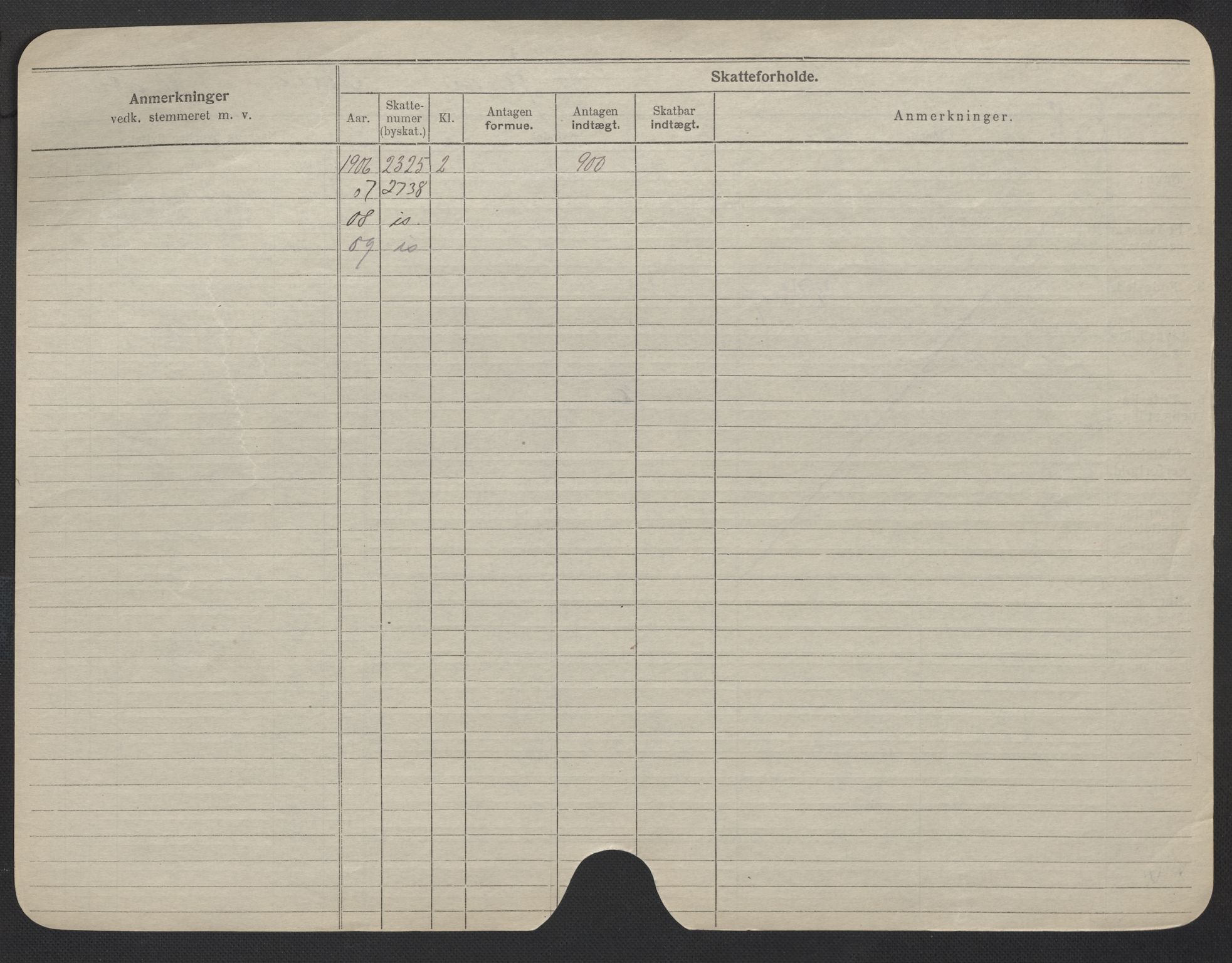 Oslo folkeregister, Registerkort, AV/SAO-A-11715/F/Fa/Fac/L0023: Kvinner, 1906-1914, p. 50b