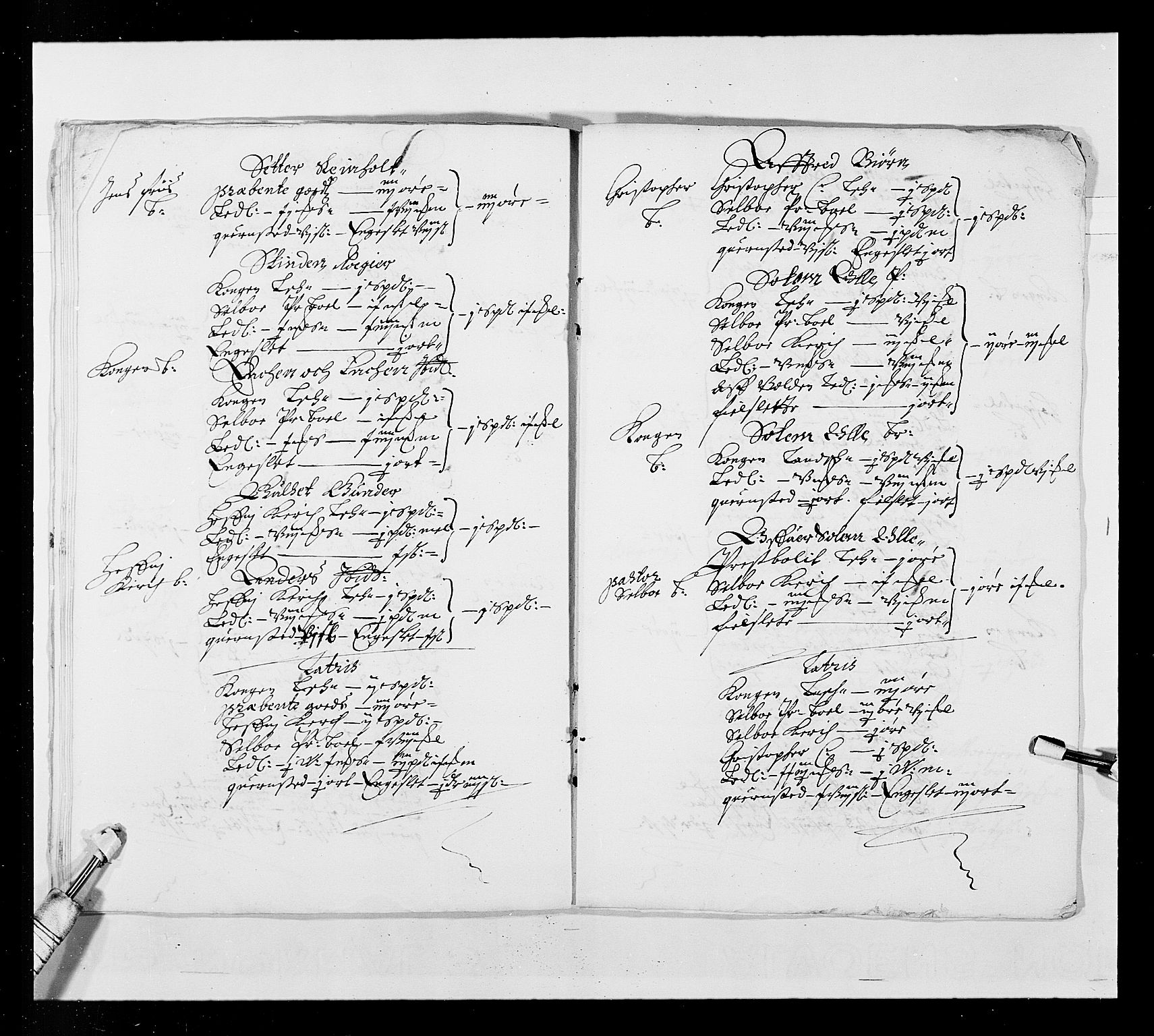 Stattholderembetet 1572-1771, AV/RA-EA-2870/Ek/L0033b/0001: Jordebøker 1662-1720: / Matrikler for Strinda, Selbu, Orkdal, Stjørdal, Gauldal og Fosen, 1670-1671, p. 68