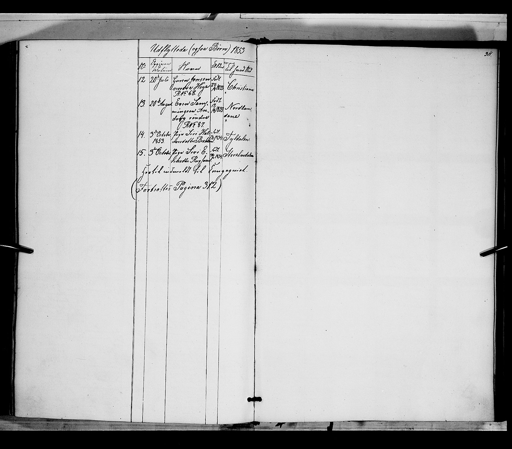 Rendalen prestekontor, AV/SAH-PREST-054/H/Ha/Haa/L0005: Parish register (official) no. 5, 1853-1866, p. 311