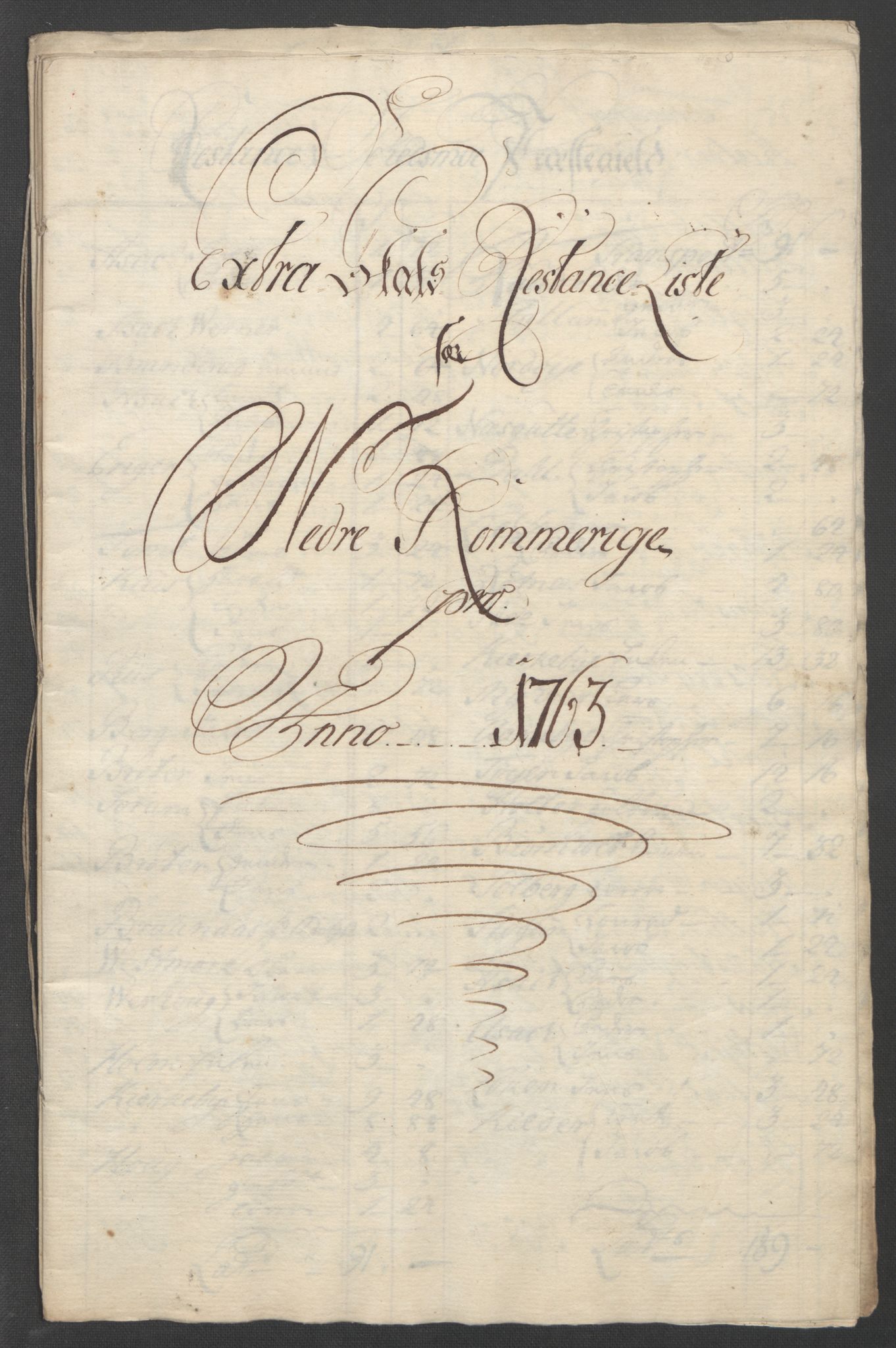 Rentekammeret inntil 1814, Reviderte regnskaper, Fogderegnskap, RA/EA-4092/R11/L0688: Ekstraskatten Nedre Romerike, 1763, p. 328