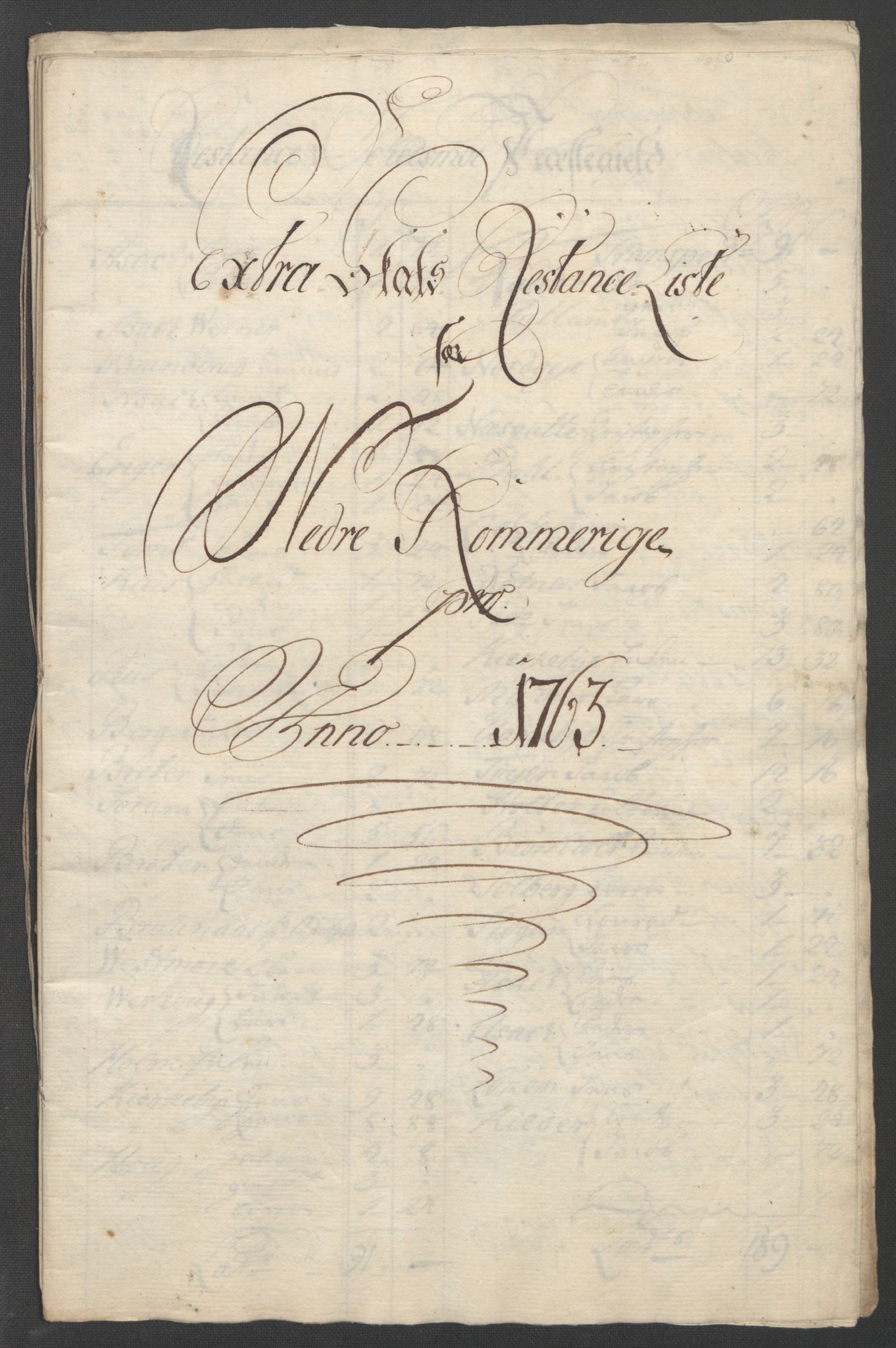 Rentekammeret inntil 1814, Reviderte regnskaper, Fogderegnskap, AV/RA-EA-4092/R11/L0688: Ekstraskatten Nedre Romerike, 1763, p. 328