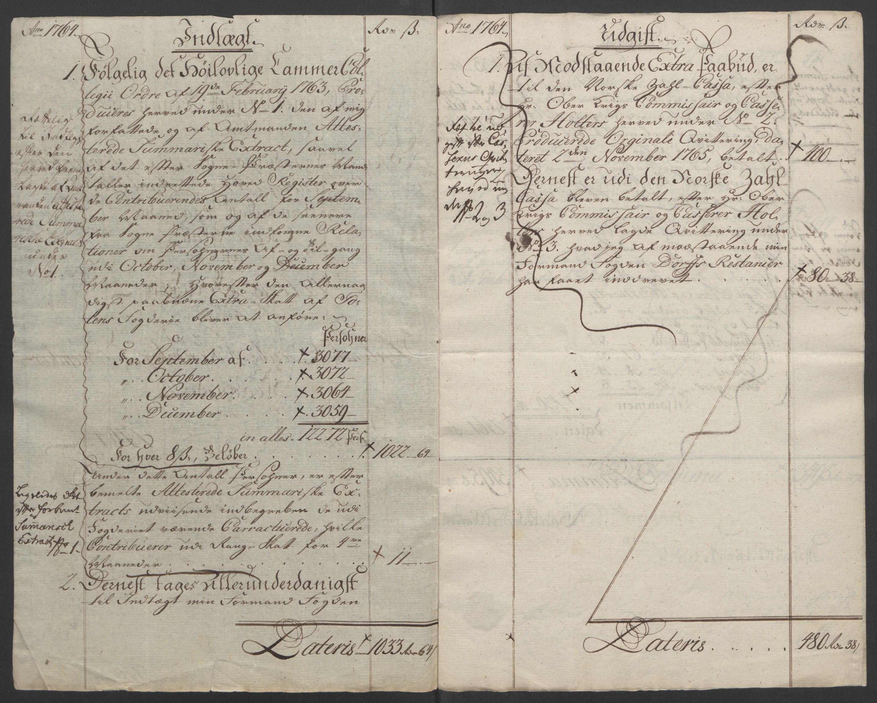 Rentekammeret inntil 1814, Reviderte regnskaper, Fogderegnskap, RA/EA-4092/R19/L1399: Fogderegnskap Toten, Hadeland og Vardal, 1762-1783, p. 76