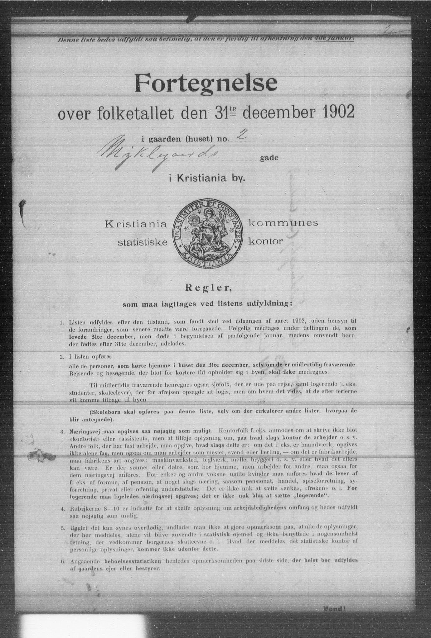 OBA, Municipal Census 1902 for Kristiania, 1902, p. 12933