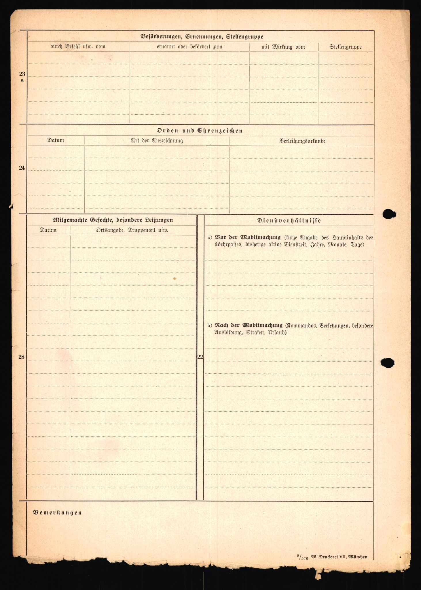 Forsvarets Overkommando. 2 kontor. Arkiv 11.4. Spredte tyske arkivsaker, AV/RA-RAFA-7031/D/Dar/Dara/L0018: Personalbøker, 1940-1945, p. 802