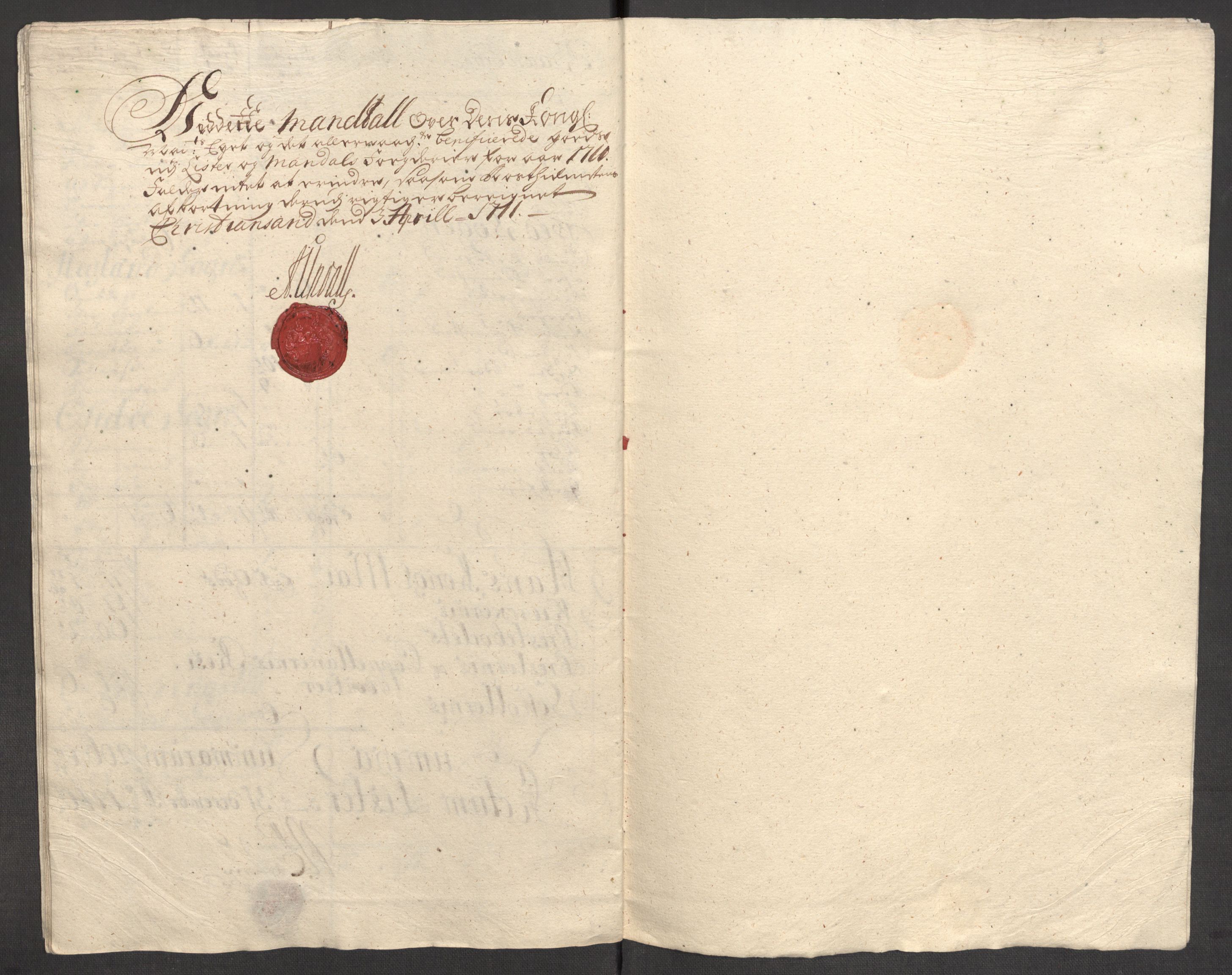Rentekammeret inntil 1814, Reviderte regnskaper, Fogderegnskap, RA/EA-4092/R43/L2553: Fogderegnskap Lista og Mandal, 1710, p. 134