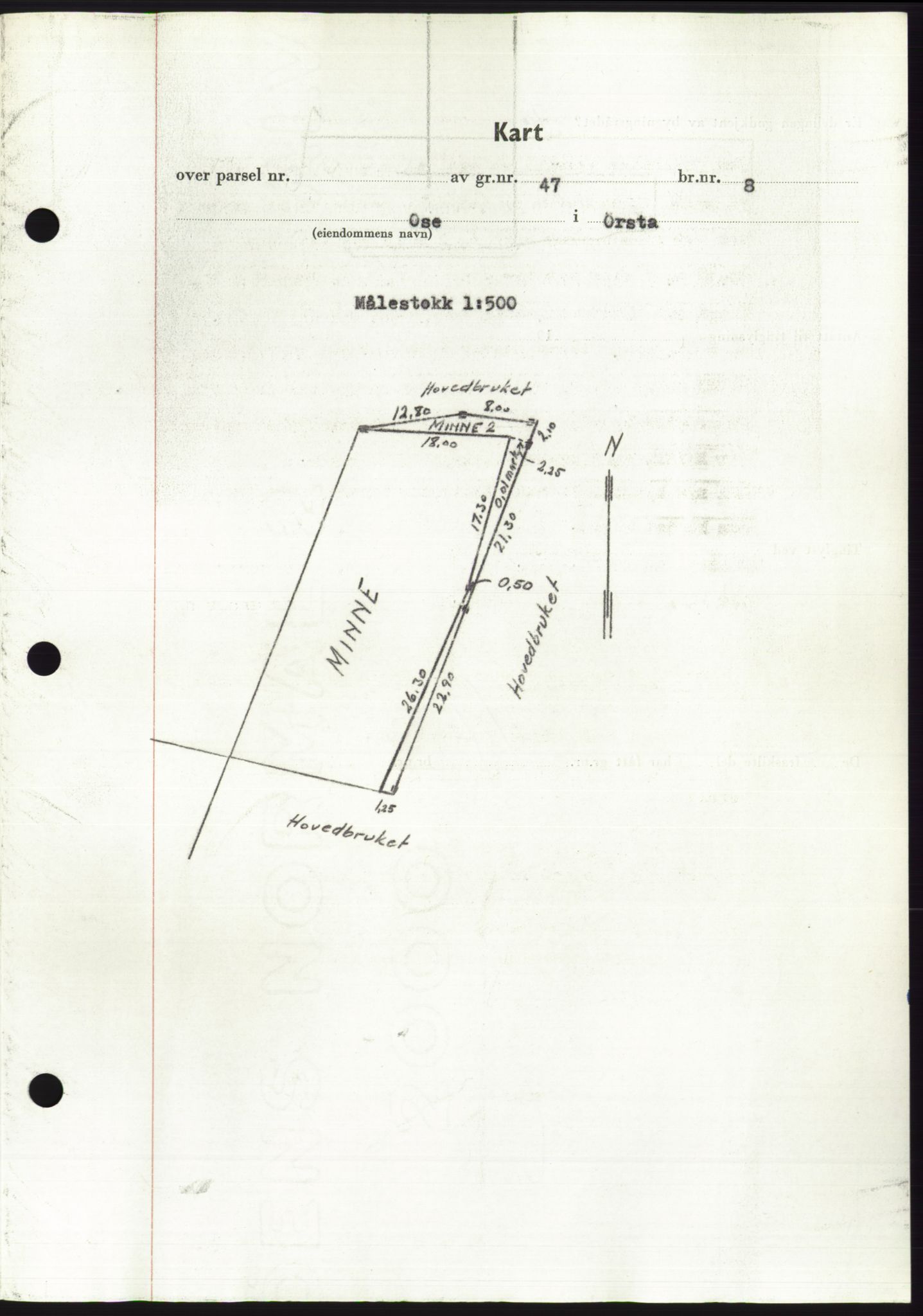 Søre Sunnmøre sorenskriveri, AV/SAT-A-4122/1/2/2C/L0087: Mortgage book no. 13A, 1950-1950, Diary no: : 1392/1950