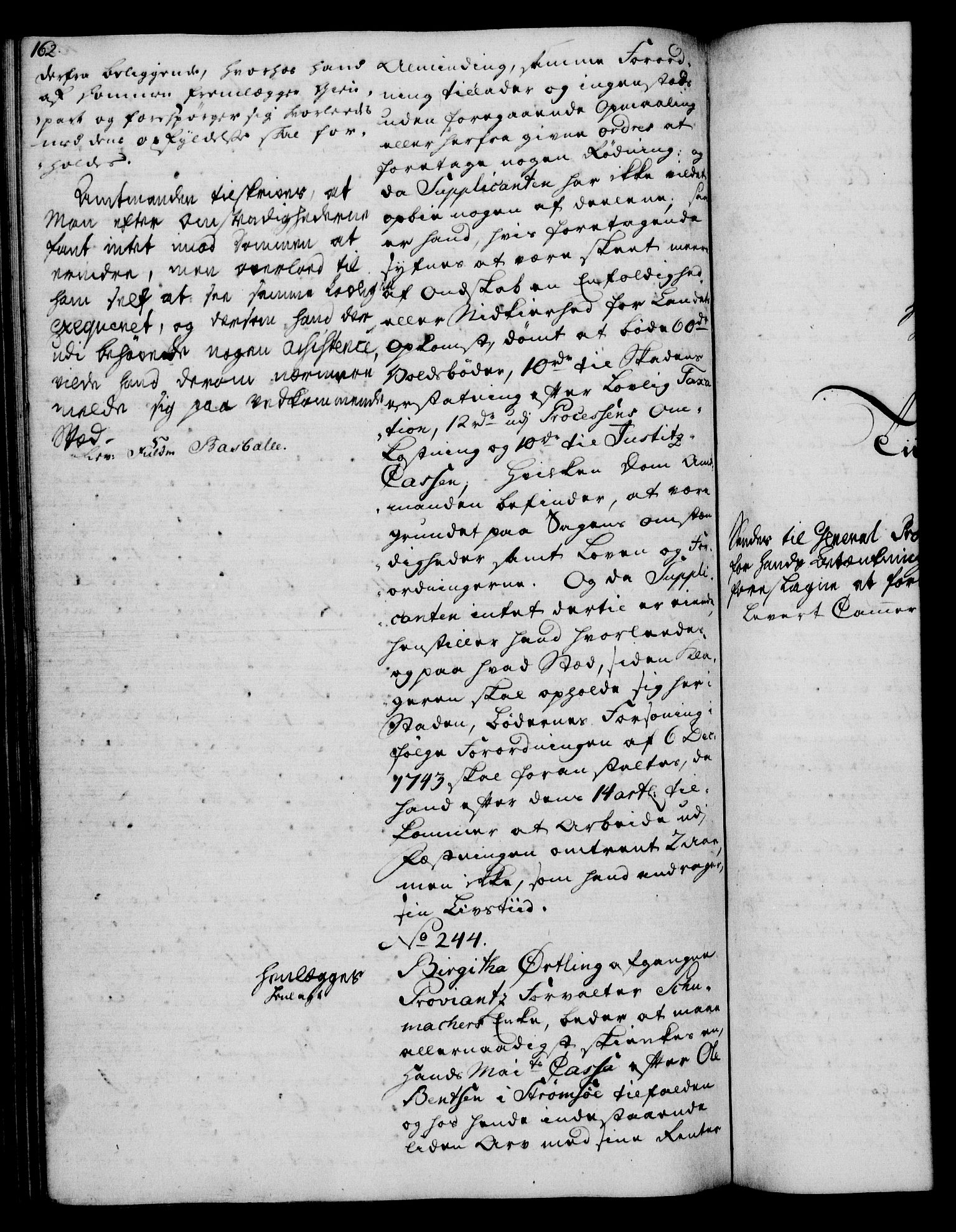 Rentekammeret, Kammerkanselliet, RA/EA-3111/G/Gh/Gha/L0034: Norsk ekstraktmemorialprotokoll (merket RK 53.79), 1756-1759, p. 162