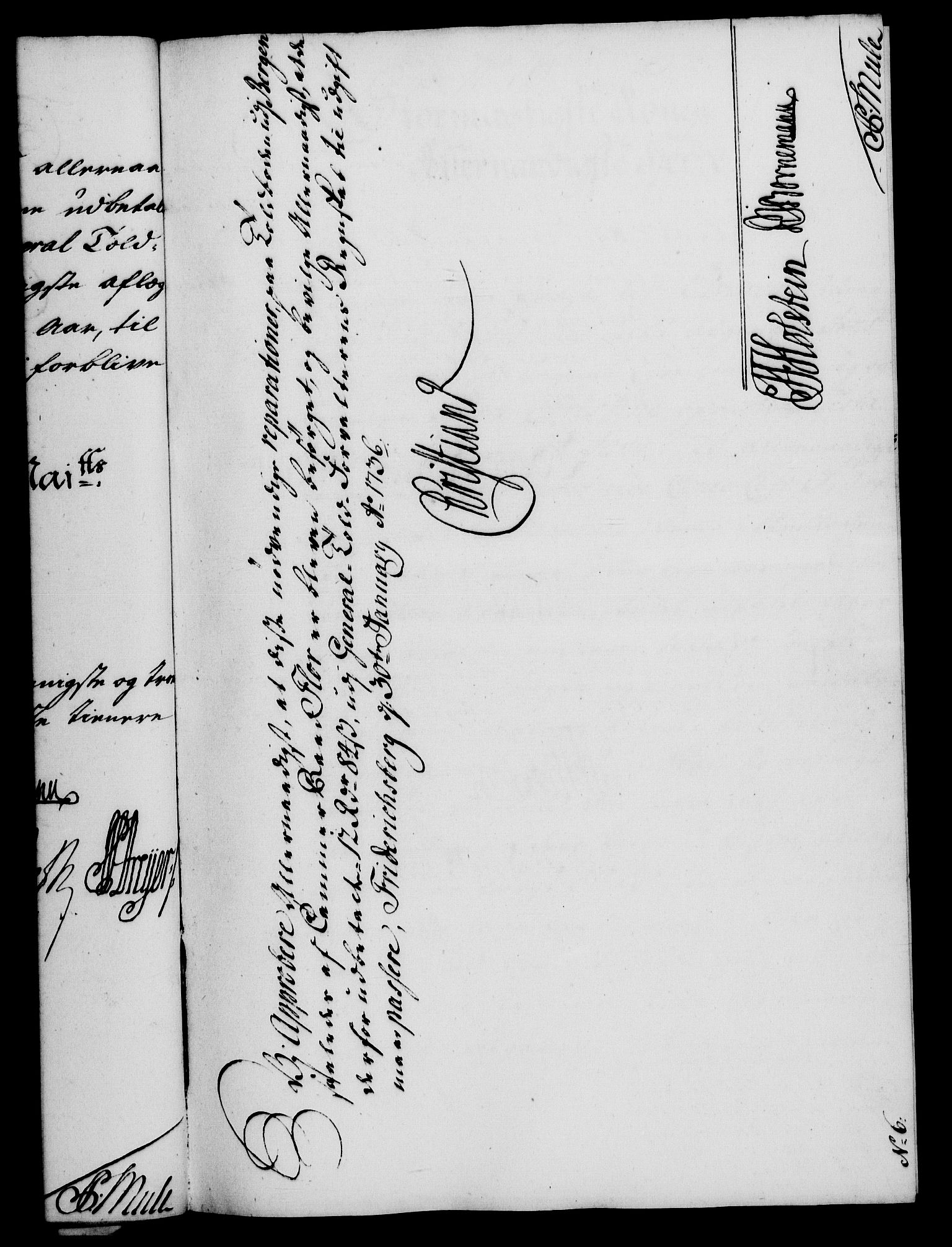 Rentekammeret, Kammerkanselliet, RA/EA-3111/G/Gf/Gfa/L0019: Norsk relasjons- og resolusjonsprotokoll (merket RK 52.19), 1736, p. 119
