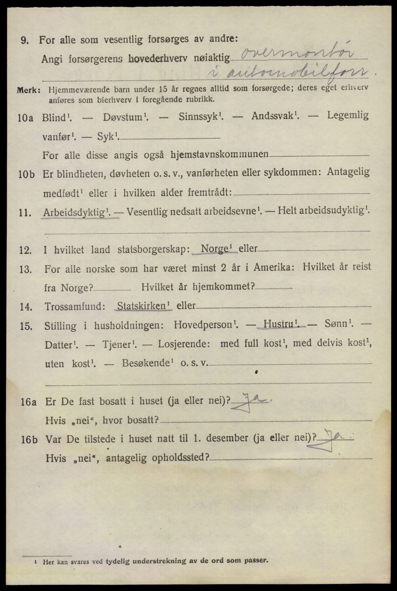 SAO, 1920 census for Bærum, 1920, p. 22989