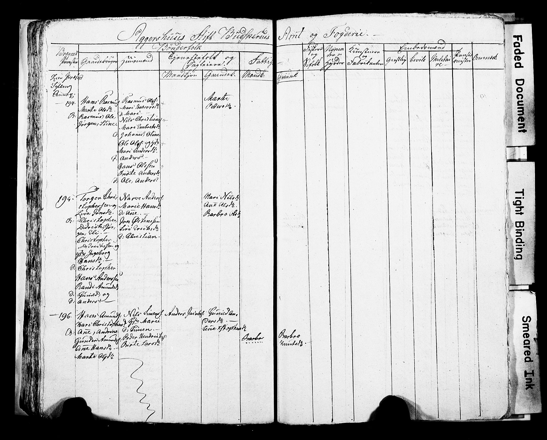 SAKO, 1815 Census for Lier parish, 1815, p. 60