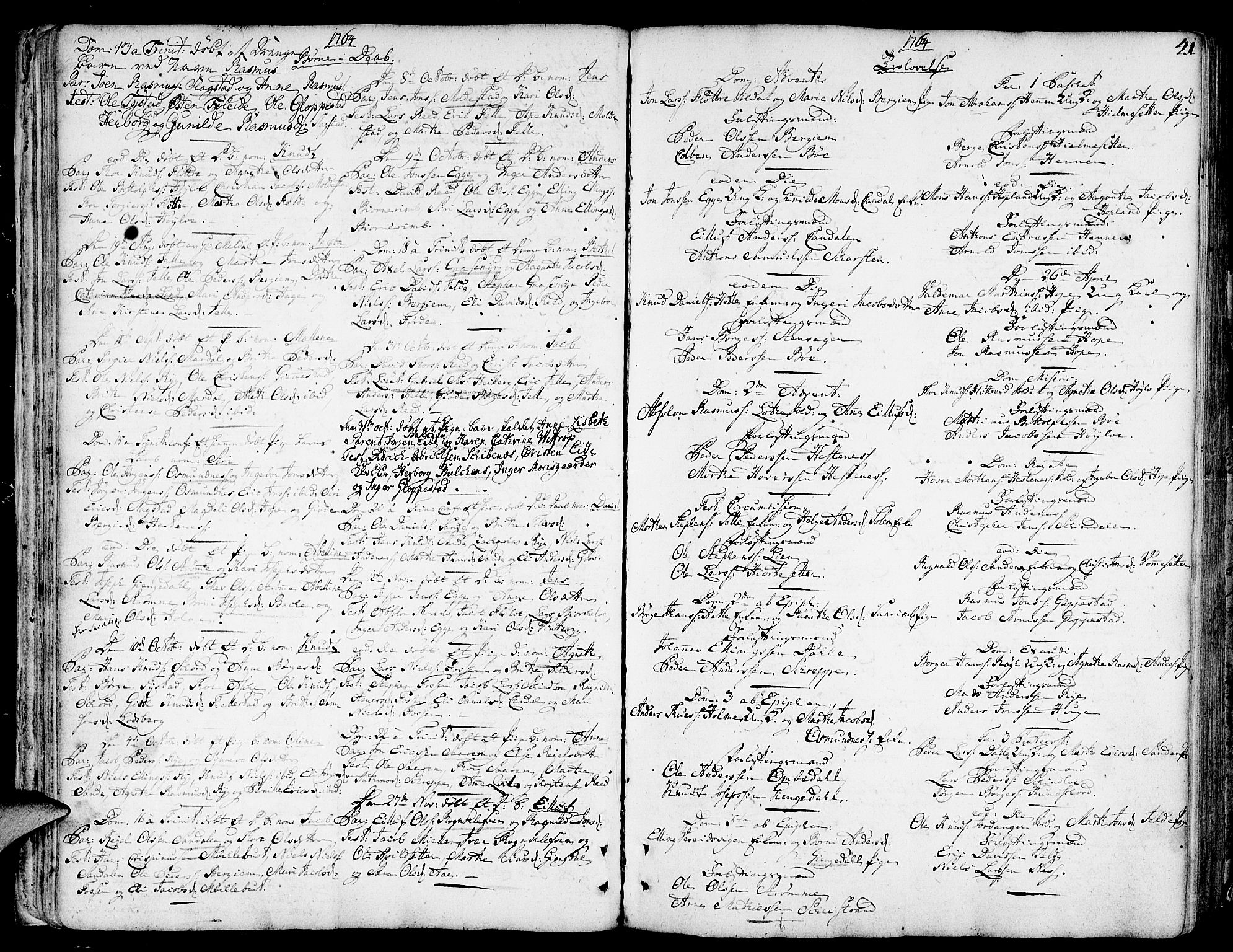 Gloppen sokneprestembete, AV/SAB-A-80101/H/Haa/Haaa/L0004: Parish register (official) no. A 4, 1758-1784, p. 41