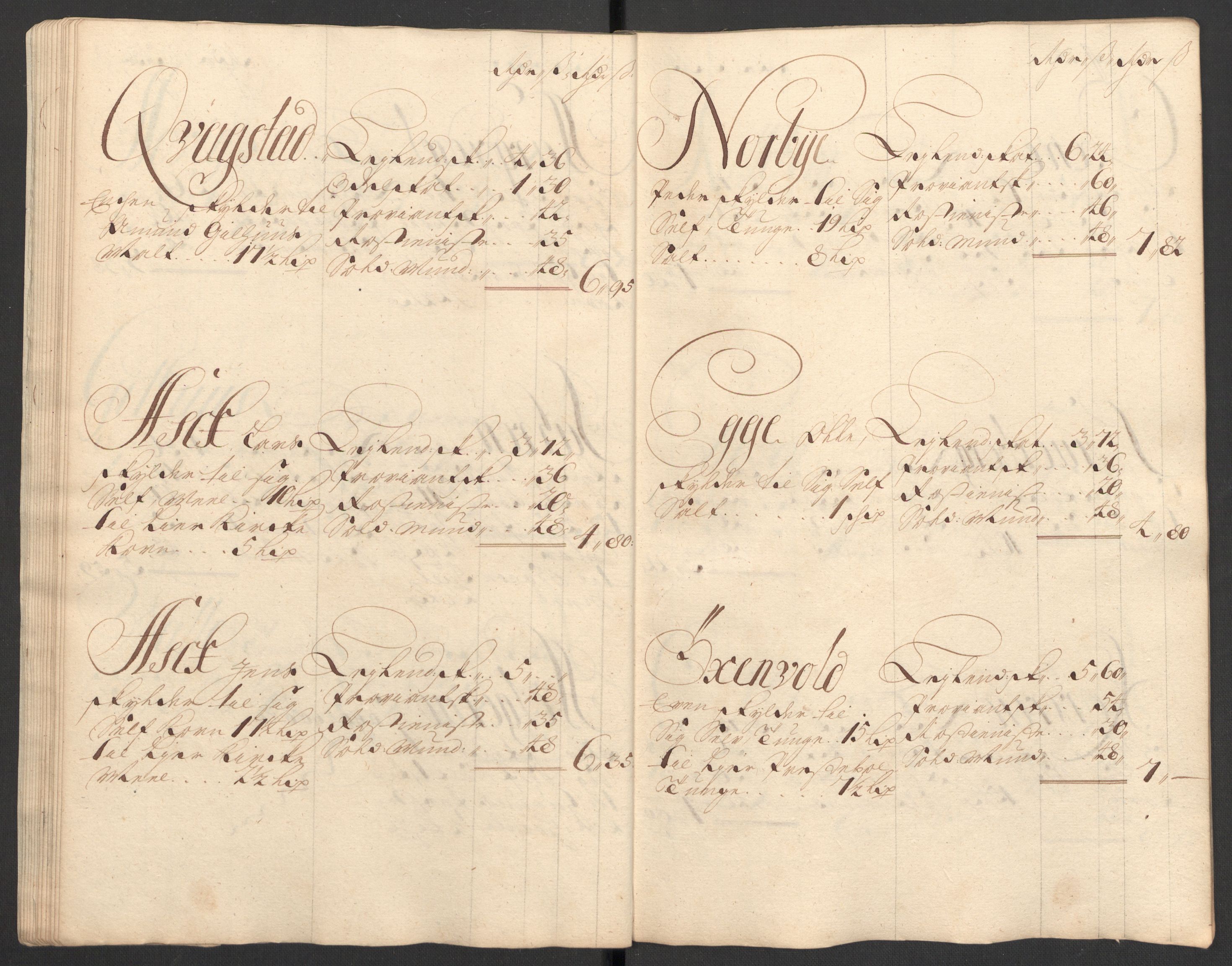 Rentekammeret inntil 1814, Reviderte regnskaper, Fogderegnskap, AV/RA-EA-4092/R31/L1702: Fogderegnskap Hurum, Røyken, Eiker, Lier og Buskerud, 1708, p. 80