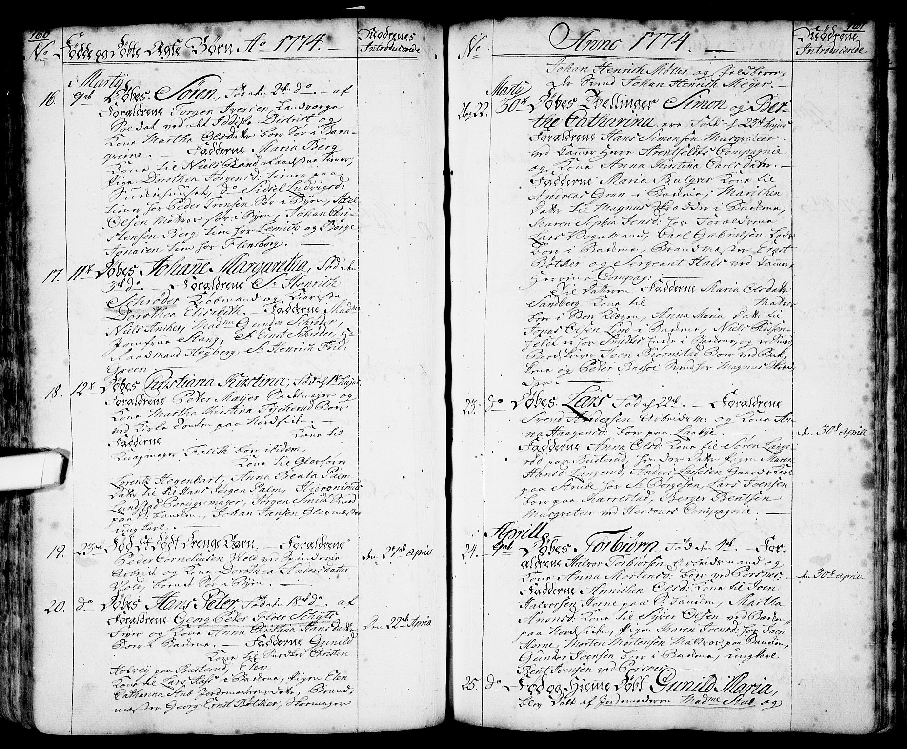 Halden prestekontor Kirkebøker, SAO/A-10909/F/Fa/L0001: Parish register (official) no. I 1, 1758-1791, p. 160-161