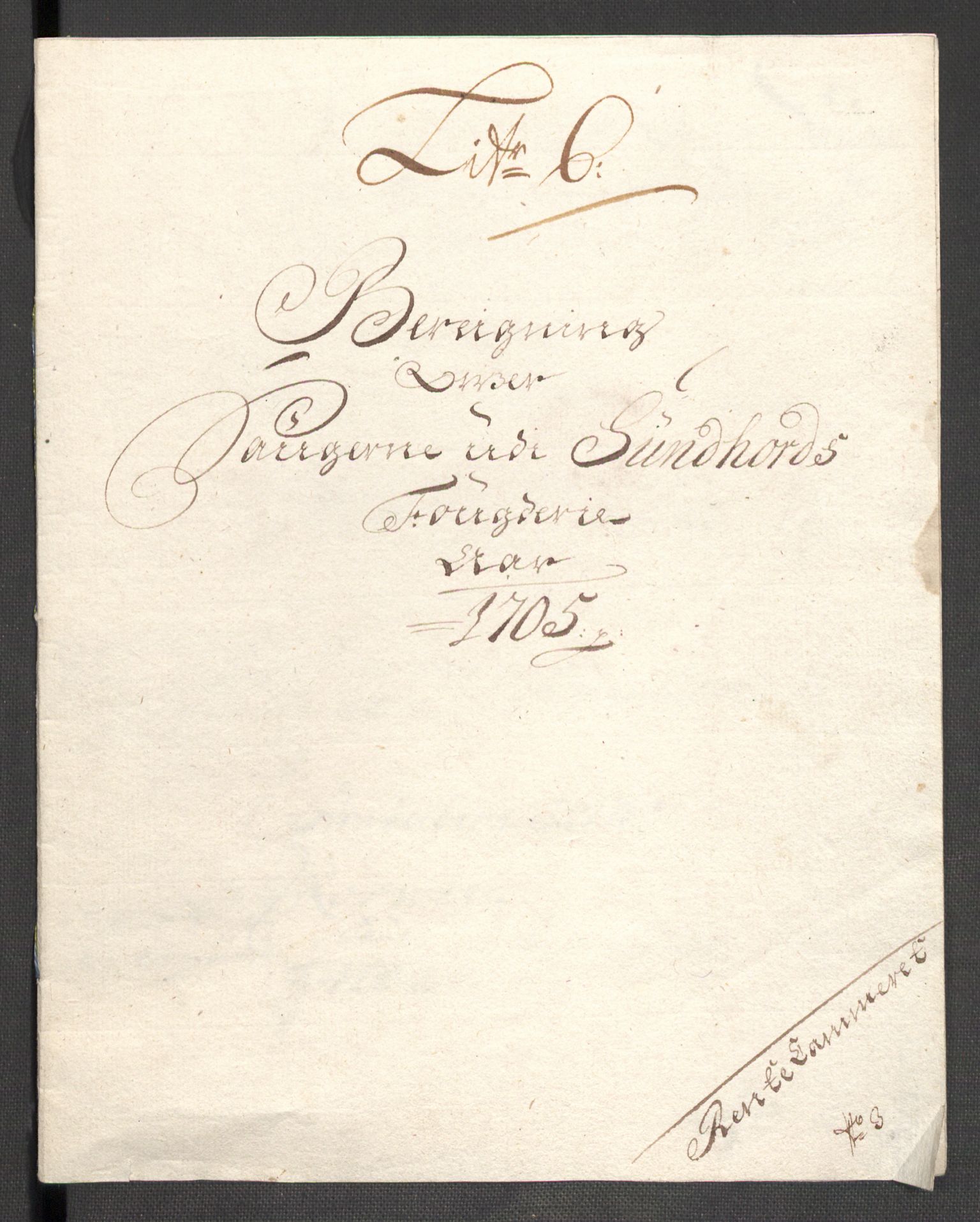 Rentekammeret inntil 1814, Reviderte regnskaper, Fogderegnskap, AV/RA-EA-4092/R48/L2983: Fogderegnskap Sunnhordland og Hardanger, 1705, p. 116