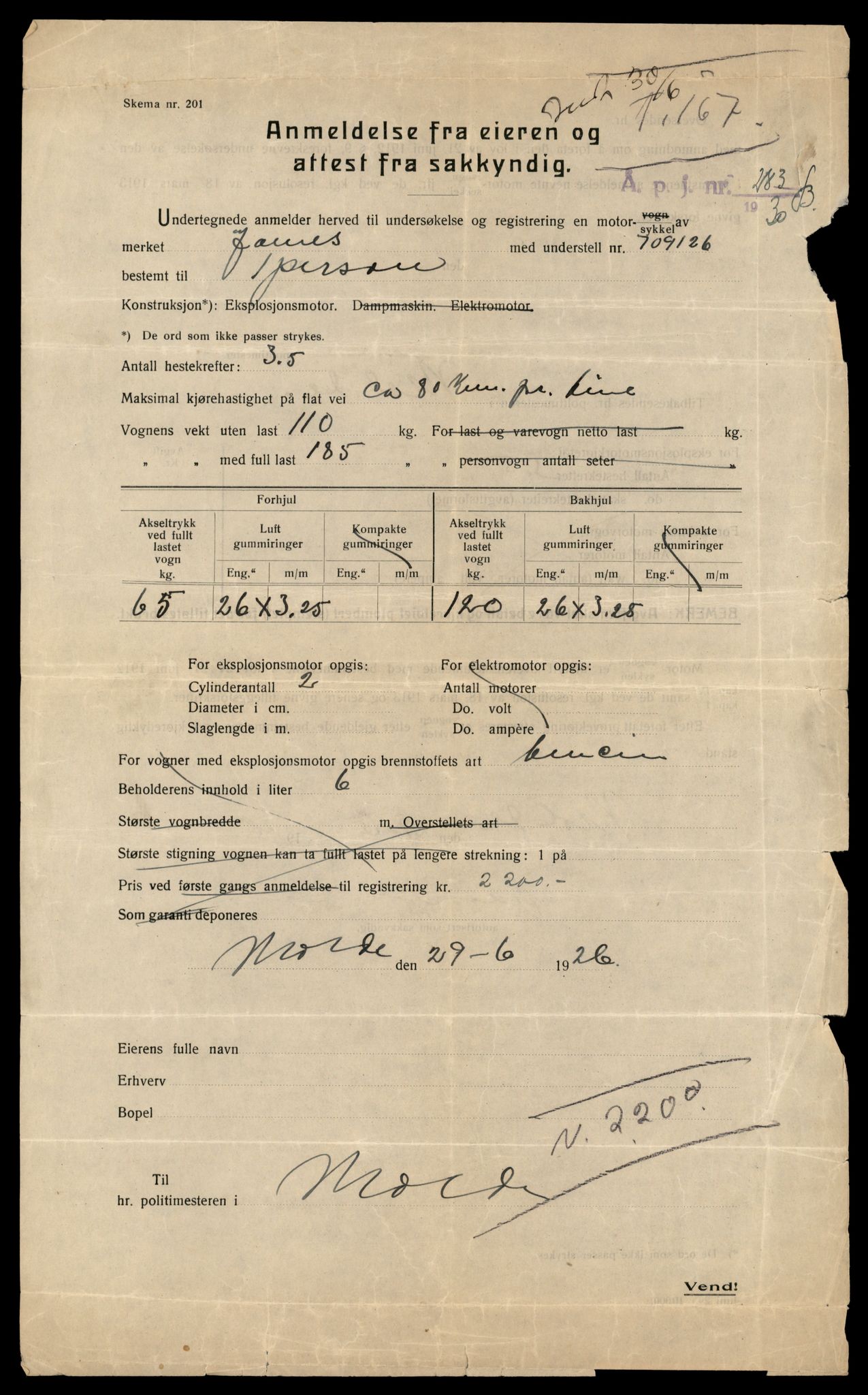 Møre og Romsdal vegkontor - Ålesund trafikkstasjon, AV/SAT-A-4099/F/Fe/L0026: Registreringskort for kjøretøy T 11046 - T 11160, 1927-1998, p. 2747