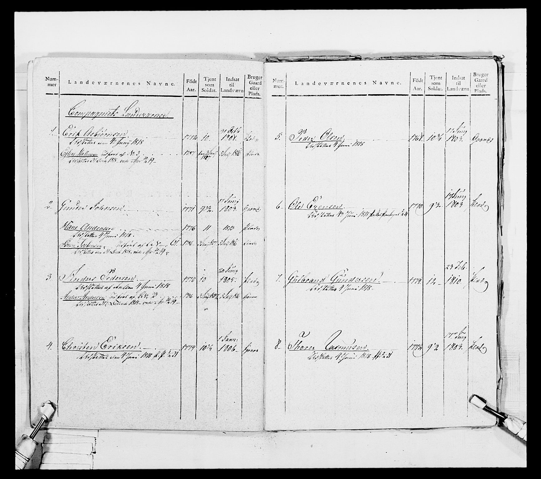 Generalitets- og kommissariatskollegiet, Det kongelige norske kommissariatskollegium, AV/RA-EA-5420/E/Eh/L0050: Akershusiske skarpskytterregiment, 1812, p. 485