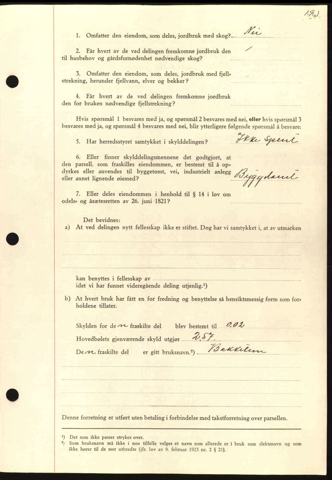 Nordmøre sorenskriveri, AV/SAT-A-4132/1/2/2Ca: Mortgage book no. A87, 1939-1940, Diary no: : 2637/1939