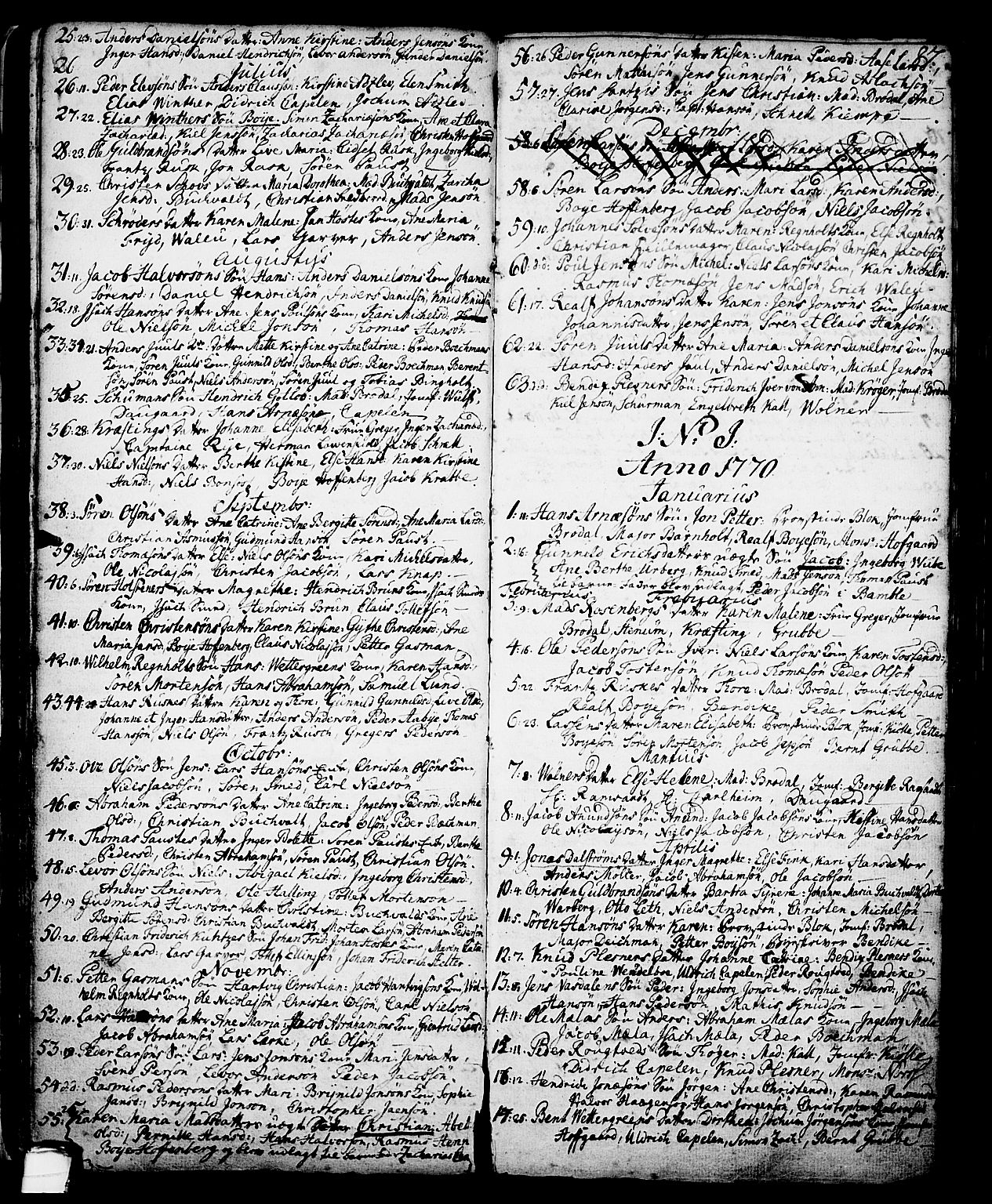 Skien kirkebøker, SAKO/A-302/G/Ga/L0001: Parish register (copy) no. 1, 1756-1791, p. 87
