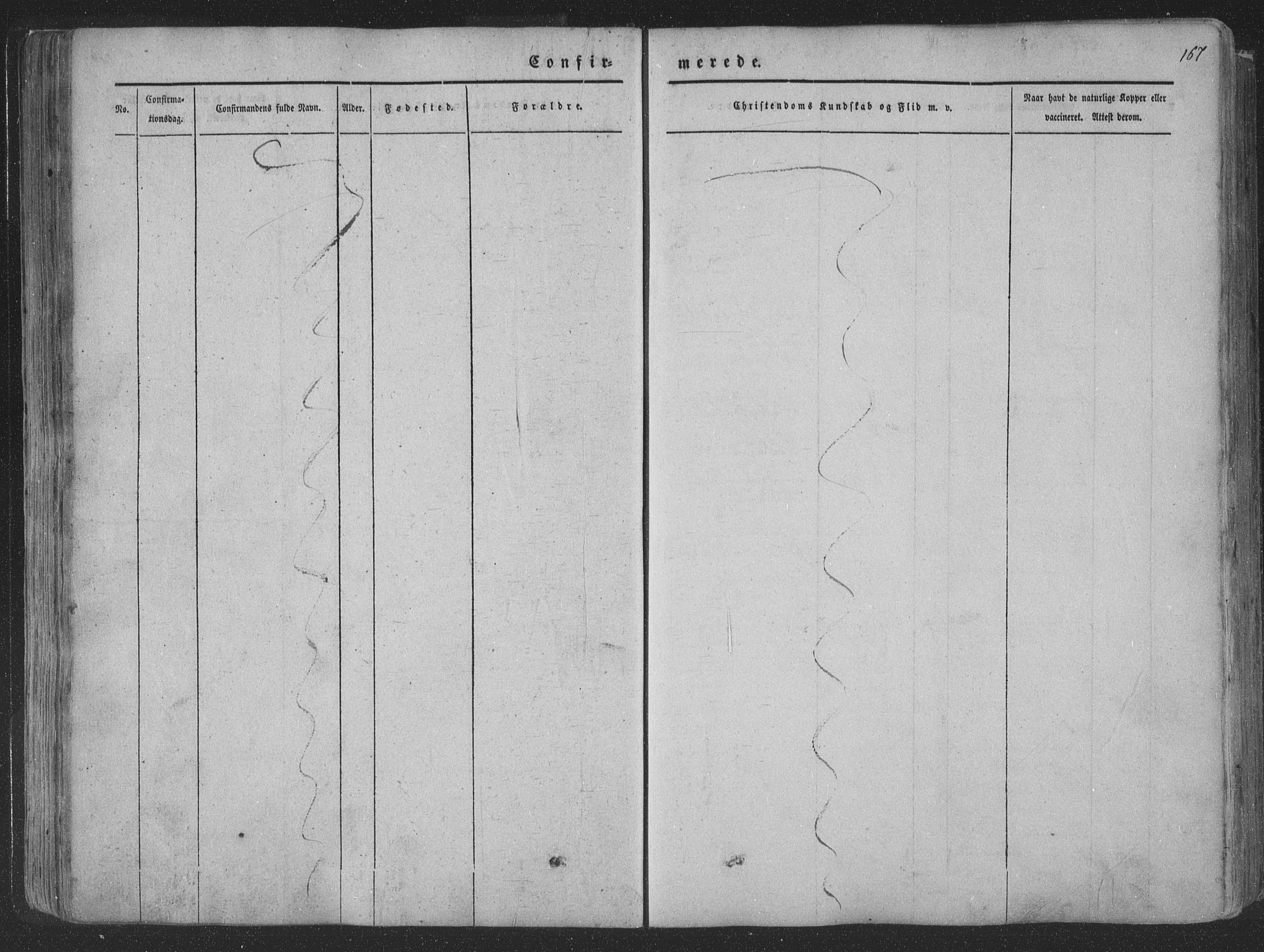 Ministerialprotokoller, klokkerbøker og fødselsregistre - Nordland, AV/SAT-A-1459/881/L1165: Parish register (copy) no. 881C02, 1854-1876, p. 167