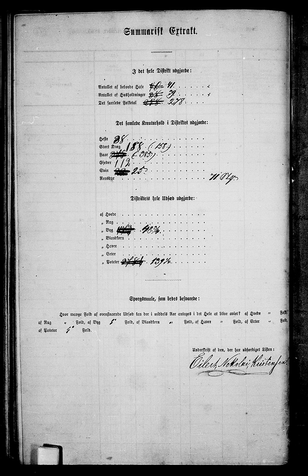 RA, 1865 census for Tranøy, 1865, p. 85