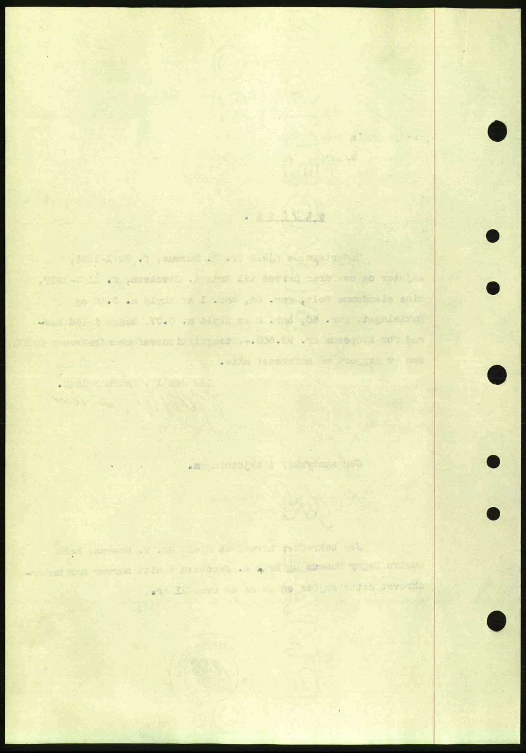 Idd og Marker sorenskriveri, AV/SAO-A-10283/G/Gb/Gbb/L0005: Mortgage book no. A5, 1941-1943, Diary no: : 289/1942