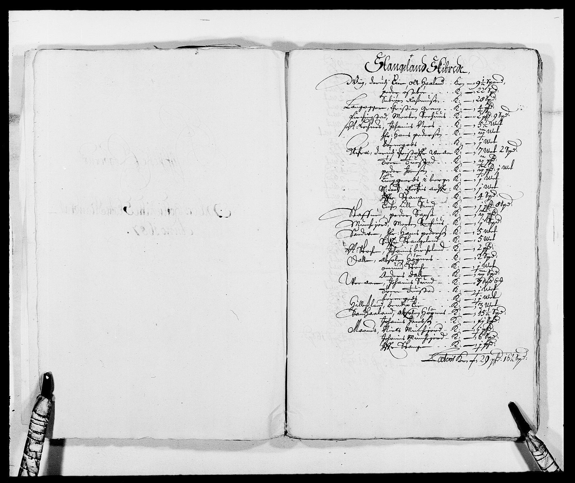 Rentekammeret inntil 1814, Reviderte regnskaper, Fogderegnskap, RA/EA-4092/R47/L2855: Fogderegnskap Ryfylke, 1685-1688, p. 243
