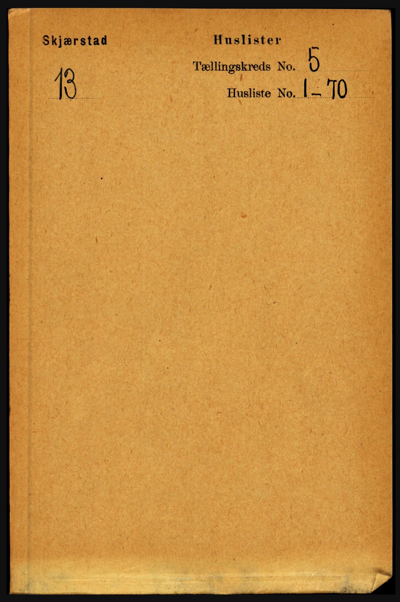 RA, 1891 census for 1842 Skjerstad, 1891, p. 1398