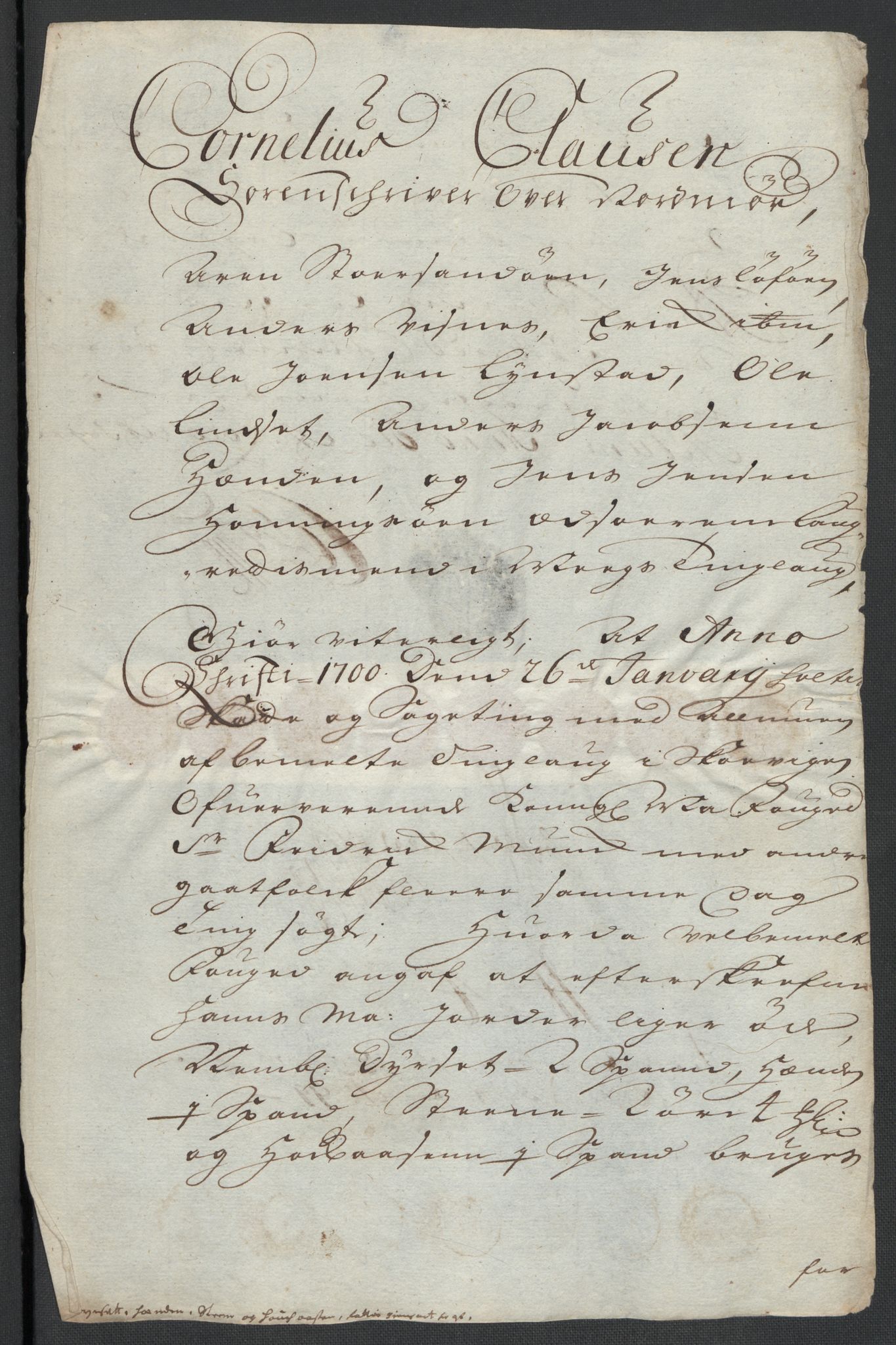 Rentekammeret inntil 1814, Reviderte regnskaper, Fogderegnskap, AV/RA-EA-4092/R56/L3738: Fogderegnskap Nordmøre, 1699, p. 121