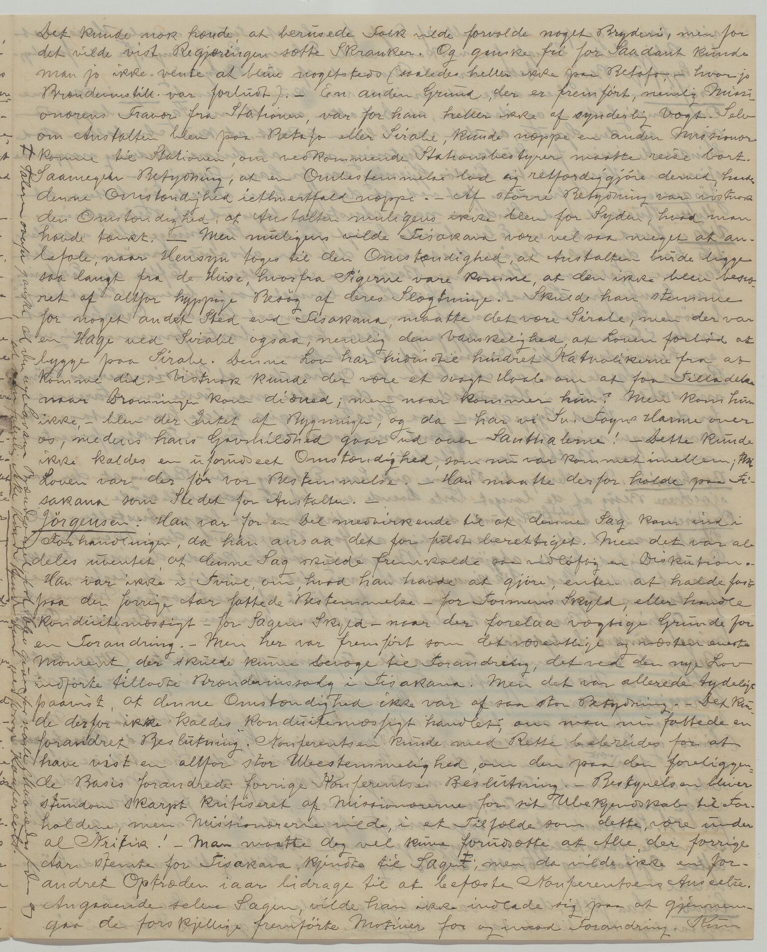 Det Norske Misjonsselskap - hovedadministrasjonen, VID/MA-A-1045/D/Da/Daa/L0035/0012: Konferansereferat og årsberetninger / Konferansereferat fra Madagaskar Innland., 1881