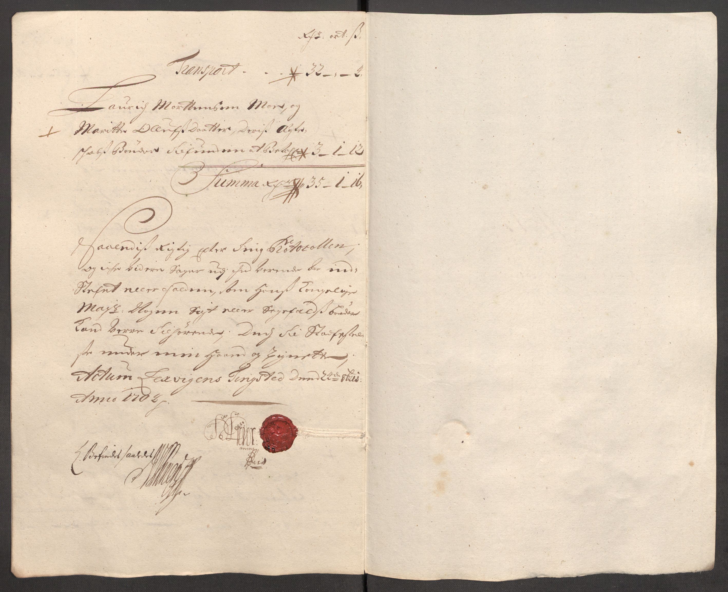 Rentekammeret inntil 1814, Reviderte regnskaper, Fogderegnskap, AV/RA-EA-4092/R62/L4195: Fogderegnskap Stjørdal og Verdal, 1704, p. 185