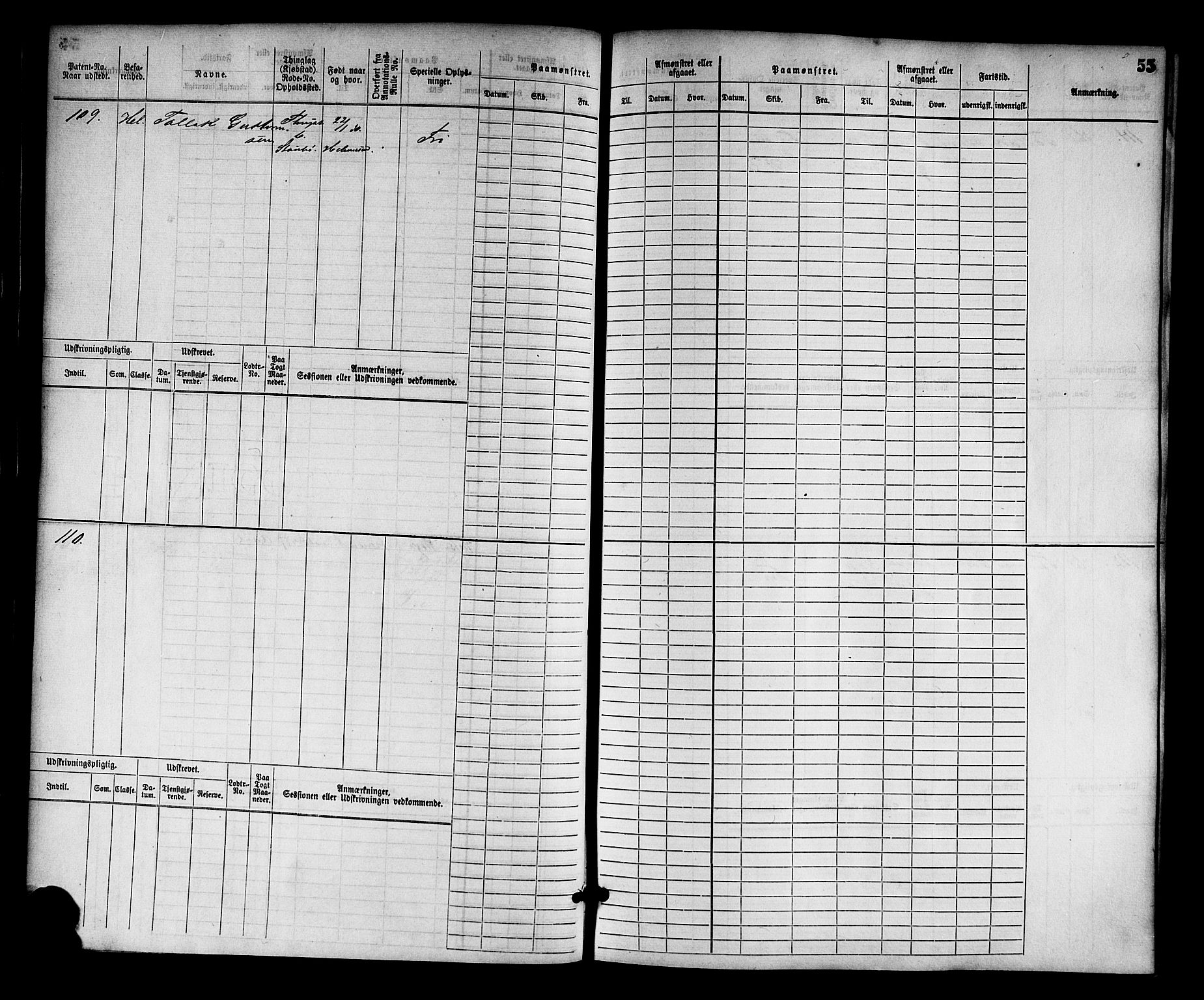 Tvedestrand mønstringskrets, AV/SAK-2031-0011/F/Fb/L0001: Hovedrulle nr 1-766, R-2, 1868-1885, p. 60